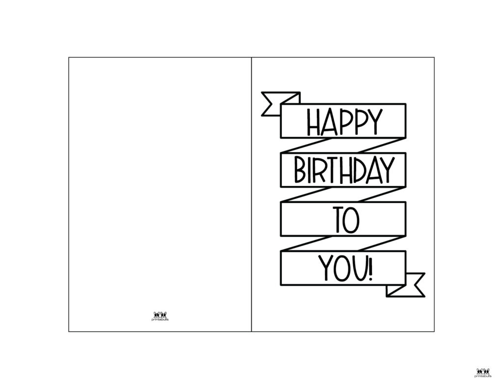 Printable Birthday Cards - 110 Free Birthday Cards | Printabulls for Printable Birthday Card Ideas