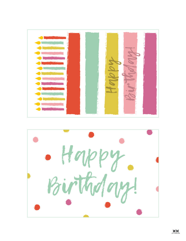 Printable Birthday Cards - 110 Free Birthday Cards | Printabulls in Free Printable 14th Birthday Cards