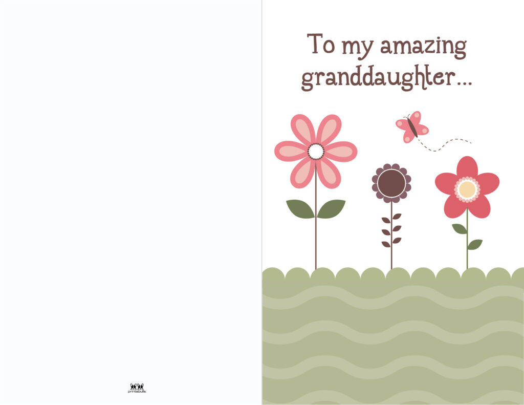 Printable Birthday Cards - 110 Free Birthday Cards | Printabulls throughout Printable Birthday Cards For Granddaughter