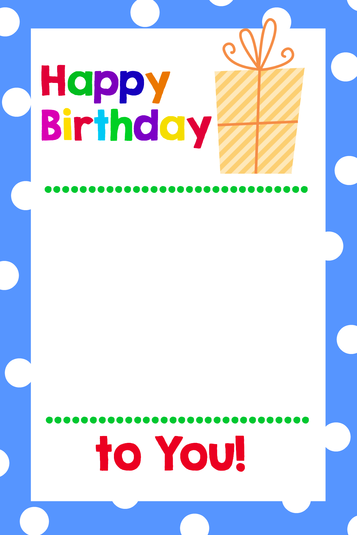 Printable Birthday Gift Card Holders regarding Happy Birthday Gift Card Printable