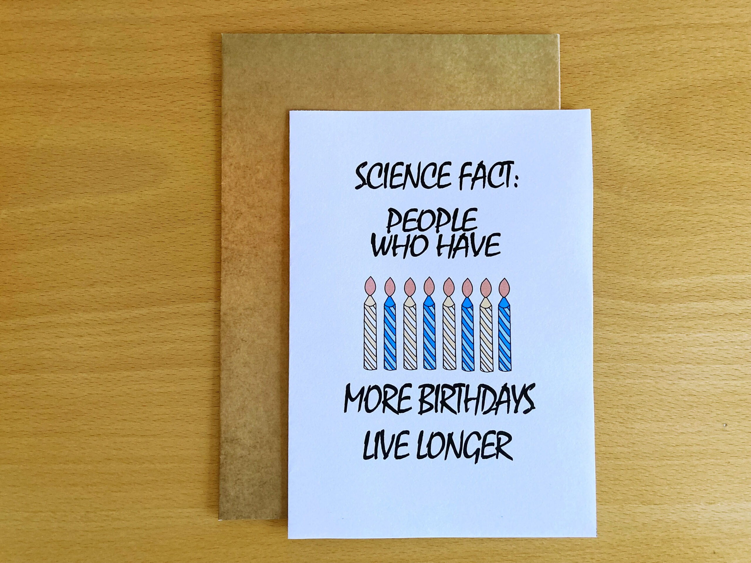 Printable Science Birthday Card, Geeky Birthday Card, Science Fact for Science Birthday Cards Printable