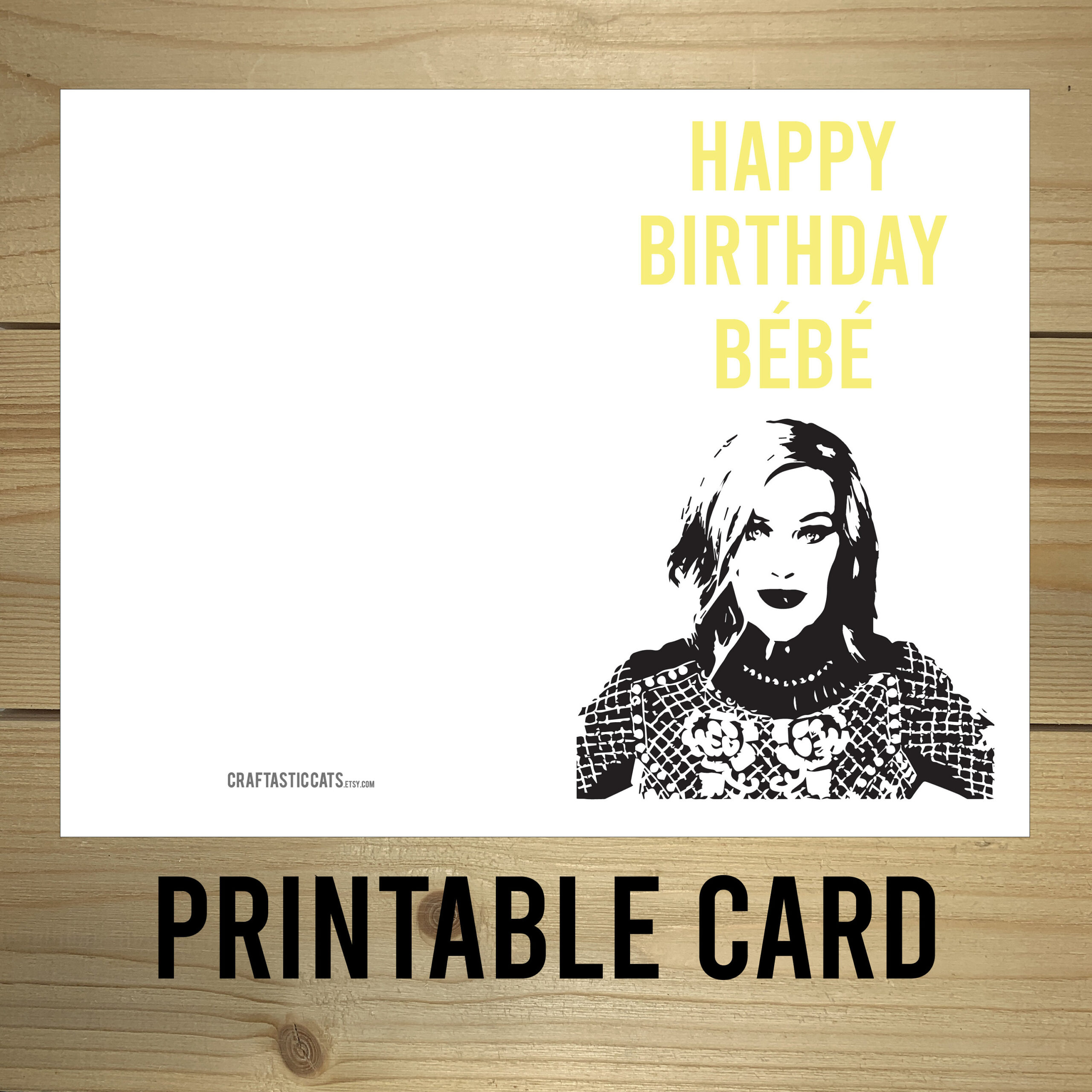 Schitt&amp;#039;S Creek Moira Greeting Card Printable Happy Birthday Bébé throughout Schitts Creek Birthday Card Printable