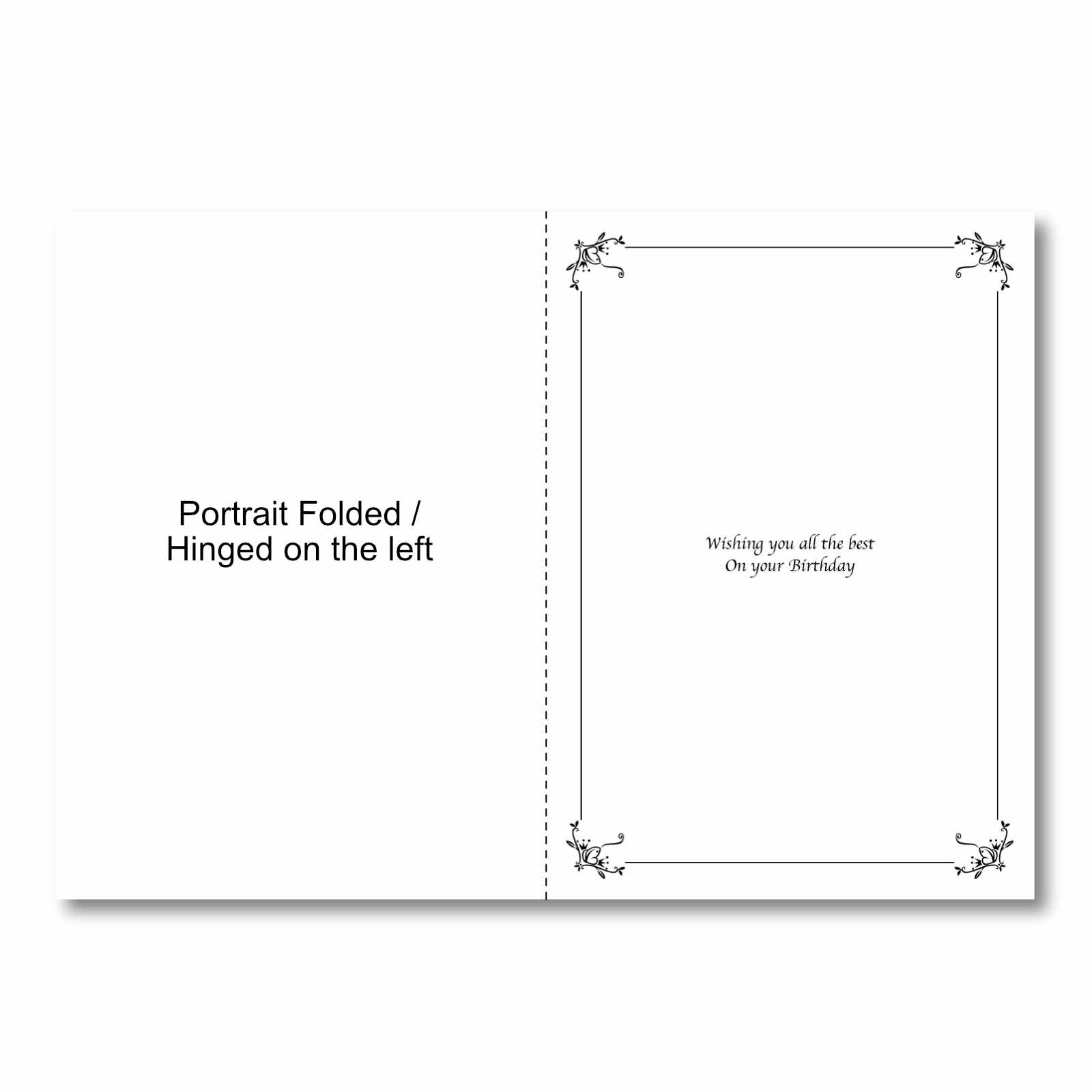 Simple Affordable Birthday Card Inserts For Handmade Cards - pertaining to Printable Birthday Card Inserts