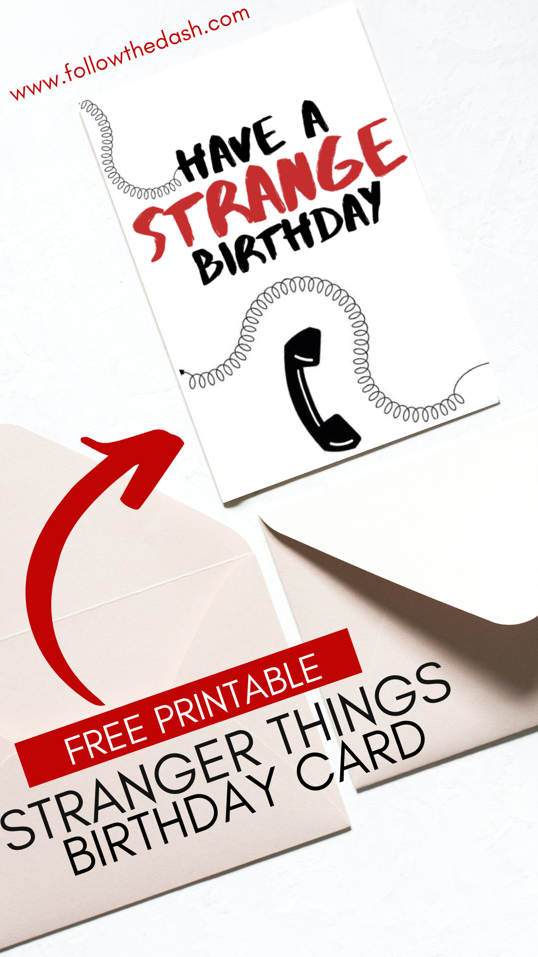 Stranger Things Inspired Free Birthday Card Printables within Stranger Things Birthday Card Printable Free