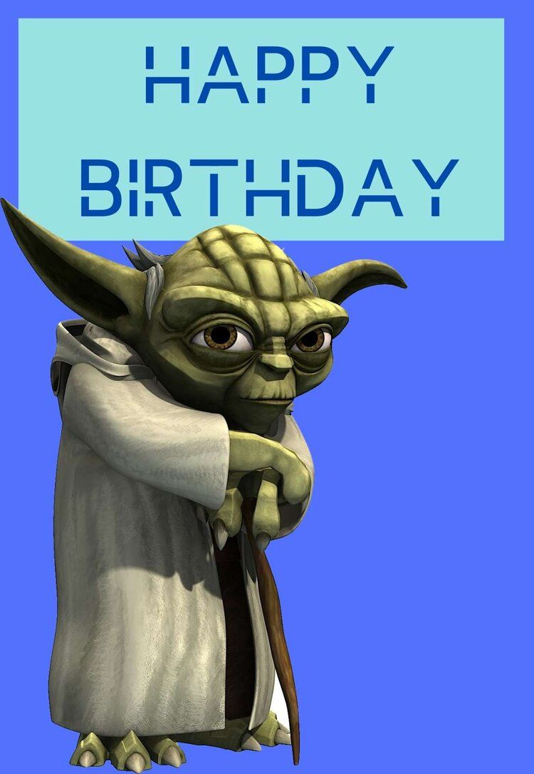 The Best Star Wars Printable Birthday Cards (Free) — Printbirthday with Star Wars Printable Birthday Card