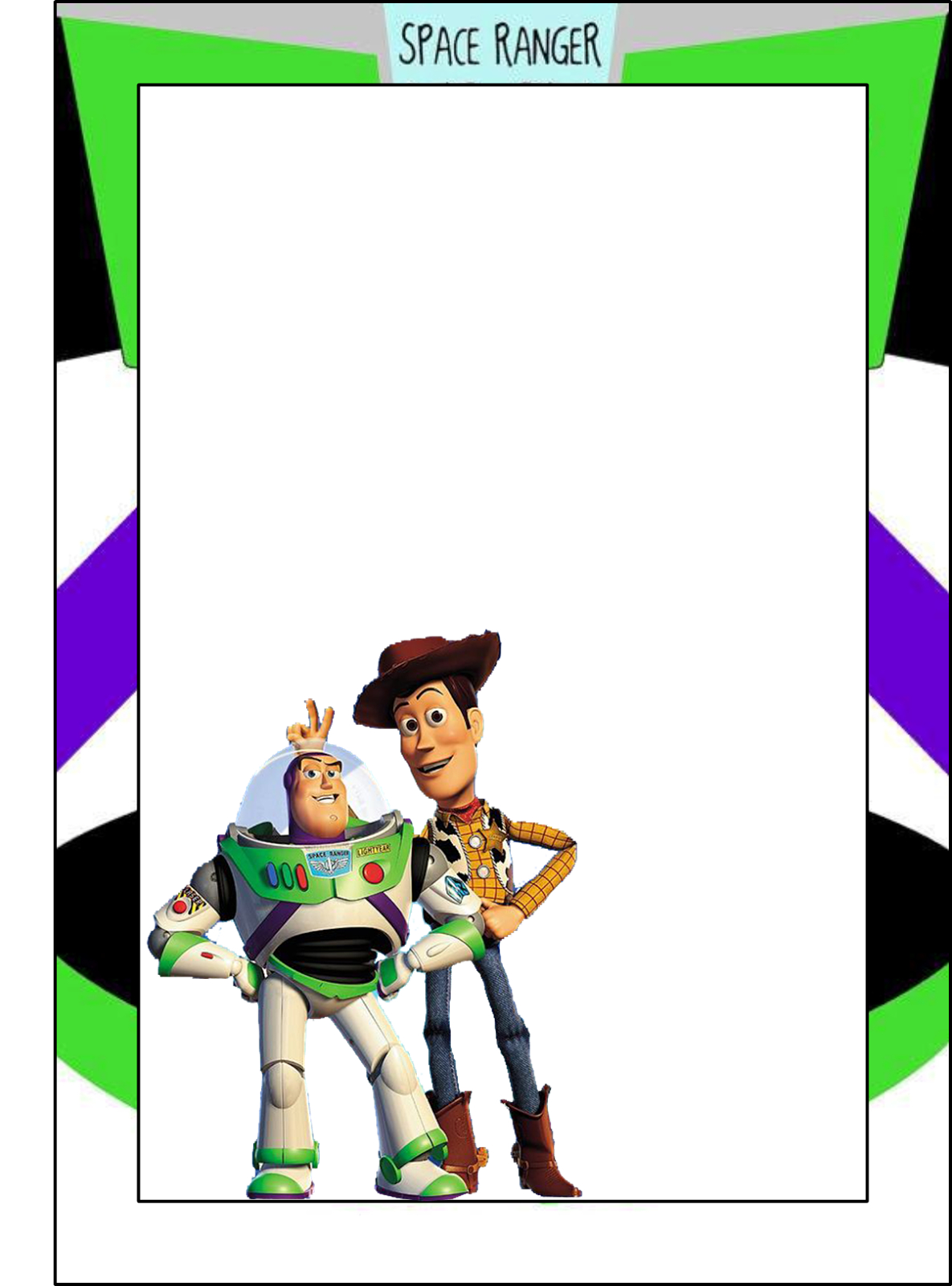 Toy Story: Free Printable Frames, Invitations Or Cards. | Toy inside Printable Toy Story Birthday Card