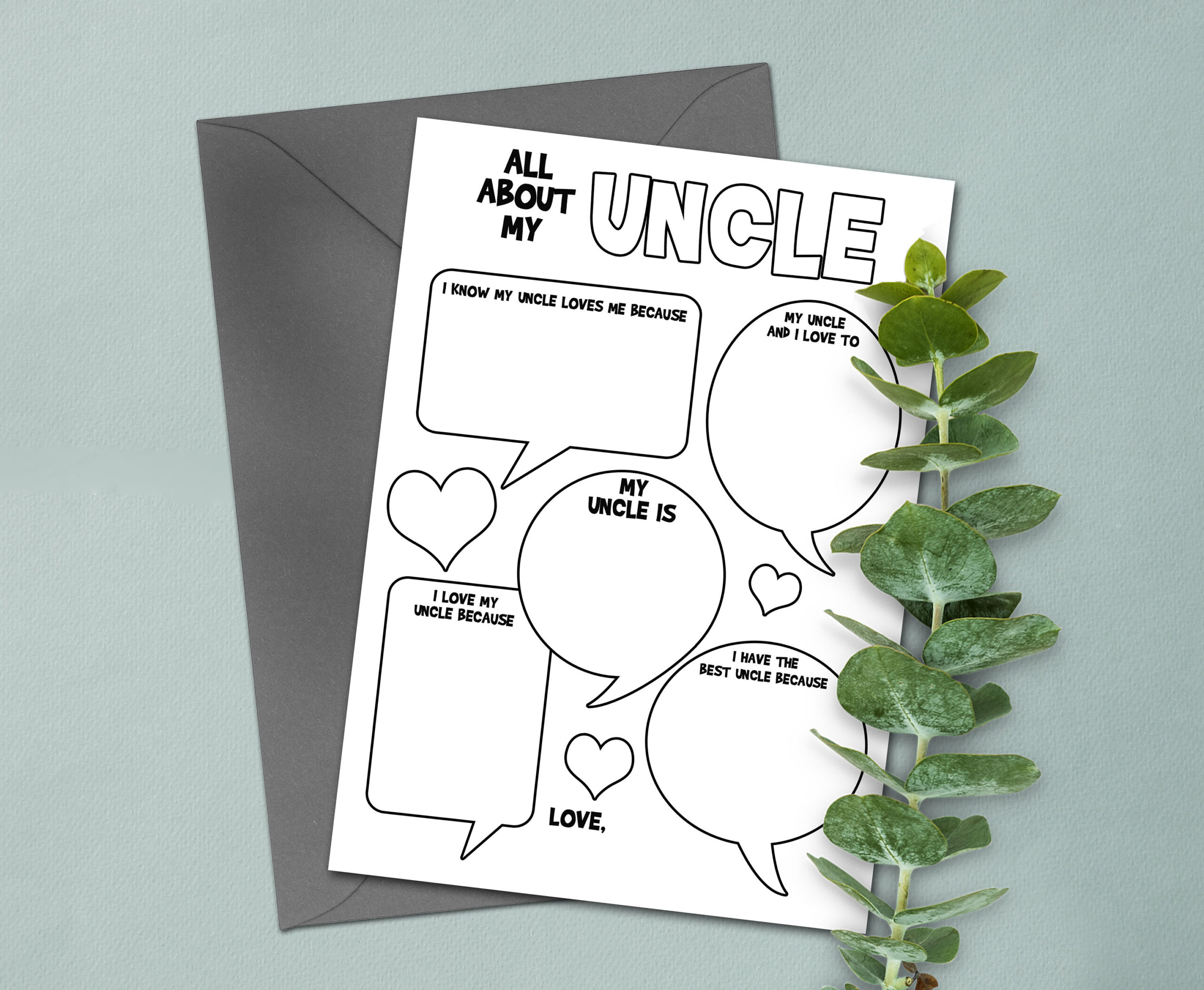 Uncle Gifts, Printable Uncle Birthday Card From Niece throughout Printable Birthday Cards For Uncle