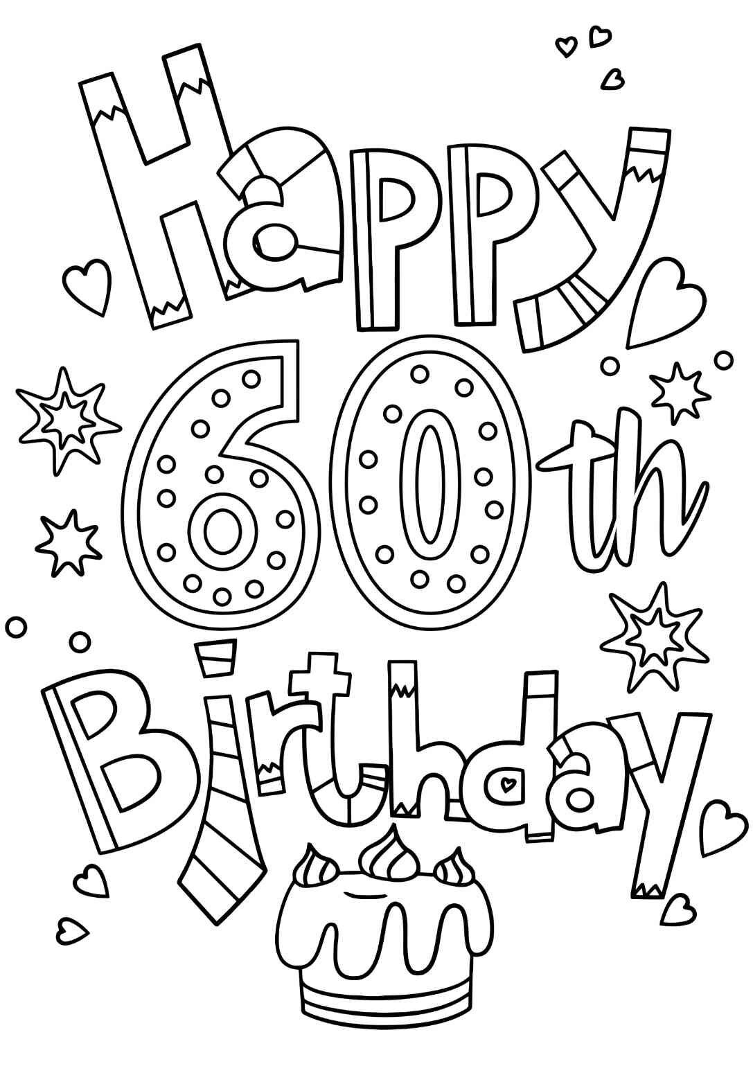 26 Fabulous 60Th Birthday Cards (Free &amp;amp; Printable) — Printbirthday within Free Printable Funny 60Th Birthday Cards