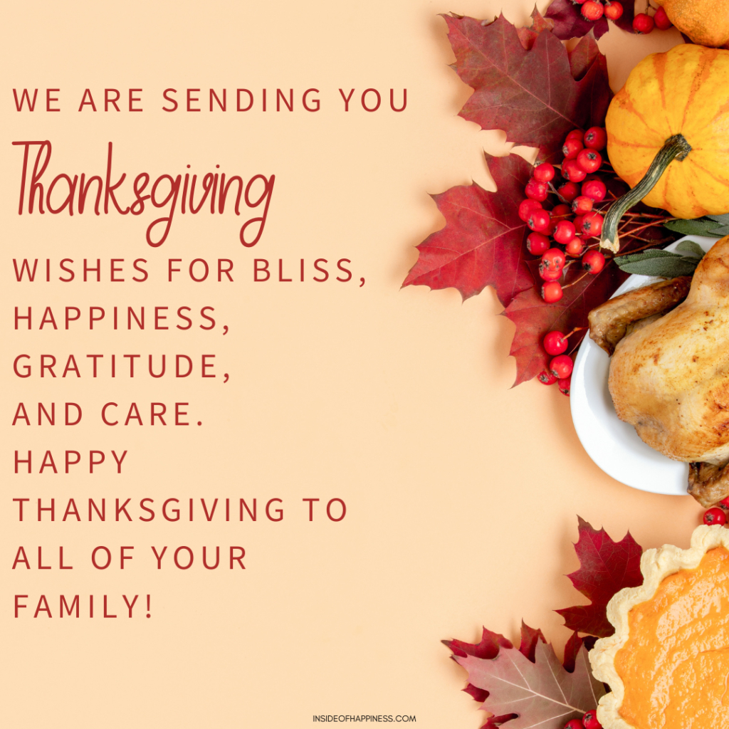 27 Warm Thanksgiving Wishes For The People In Your Life regarding Happy Thanksgiving Cards Messages