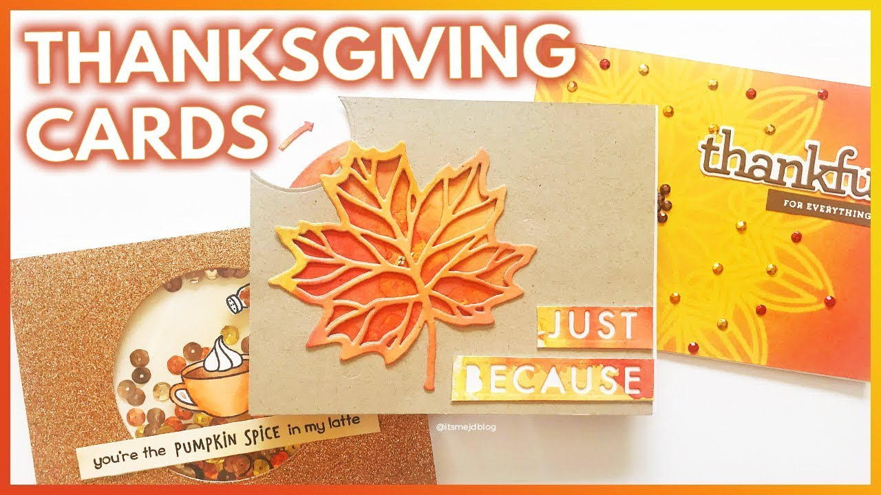 3 Easy Diy Thanksgiving Cards To Share With Family And Friends pertaining to Thanksgiving Cards Diy