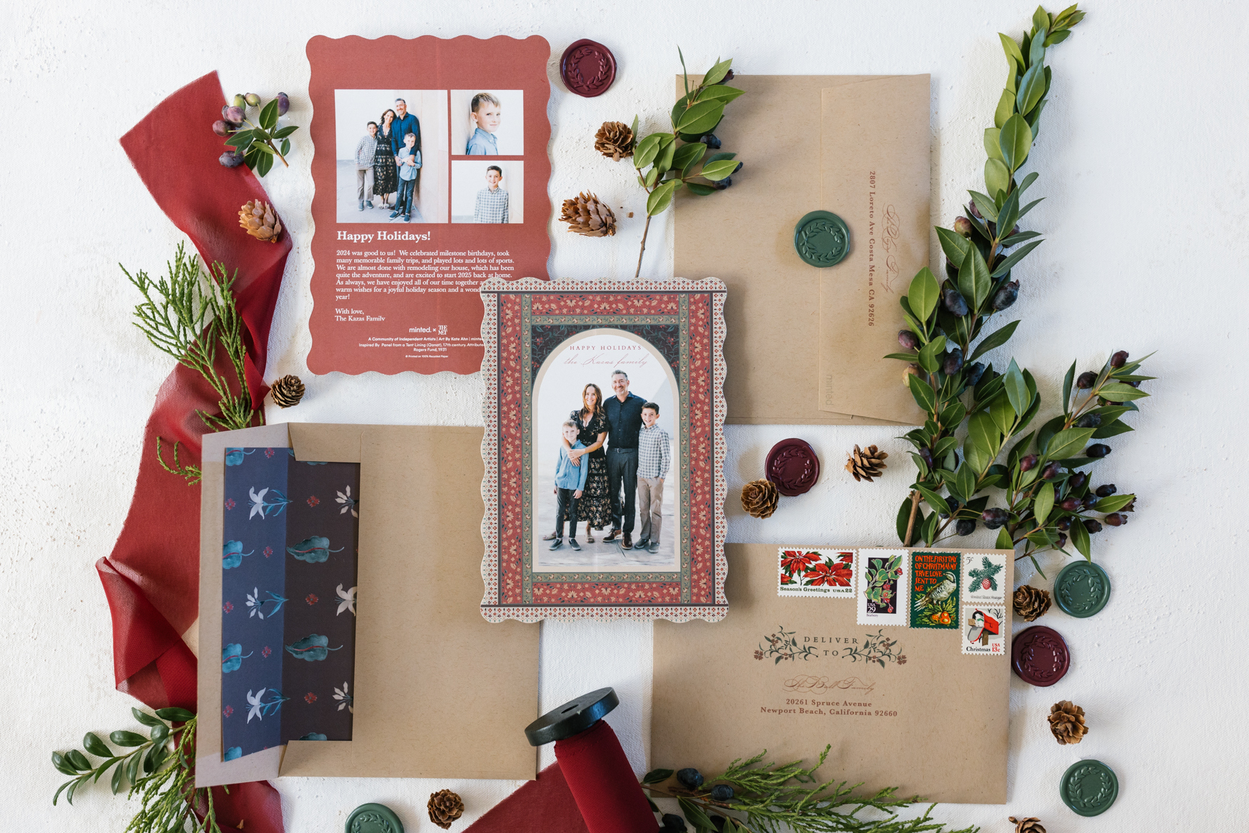 Beautiful &amp;amp; Unique Holiday Cards For 2024 With Minted • Beijos Events inside Thanksgiving Cards Minted