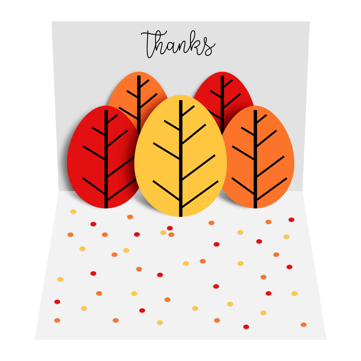 Diy Thanksgiving Cards - Fine Cardstock in Easy Thanksgiving Cards Ideas