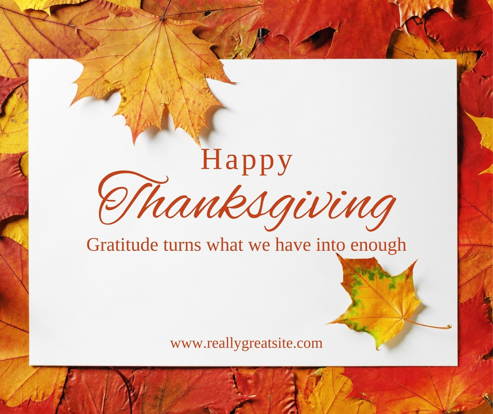 Free Custom Thanksgiving Facebook Post Templates | Canva with regard to Thanksgiving Facebook Cards