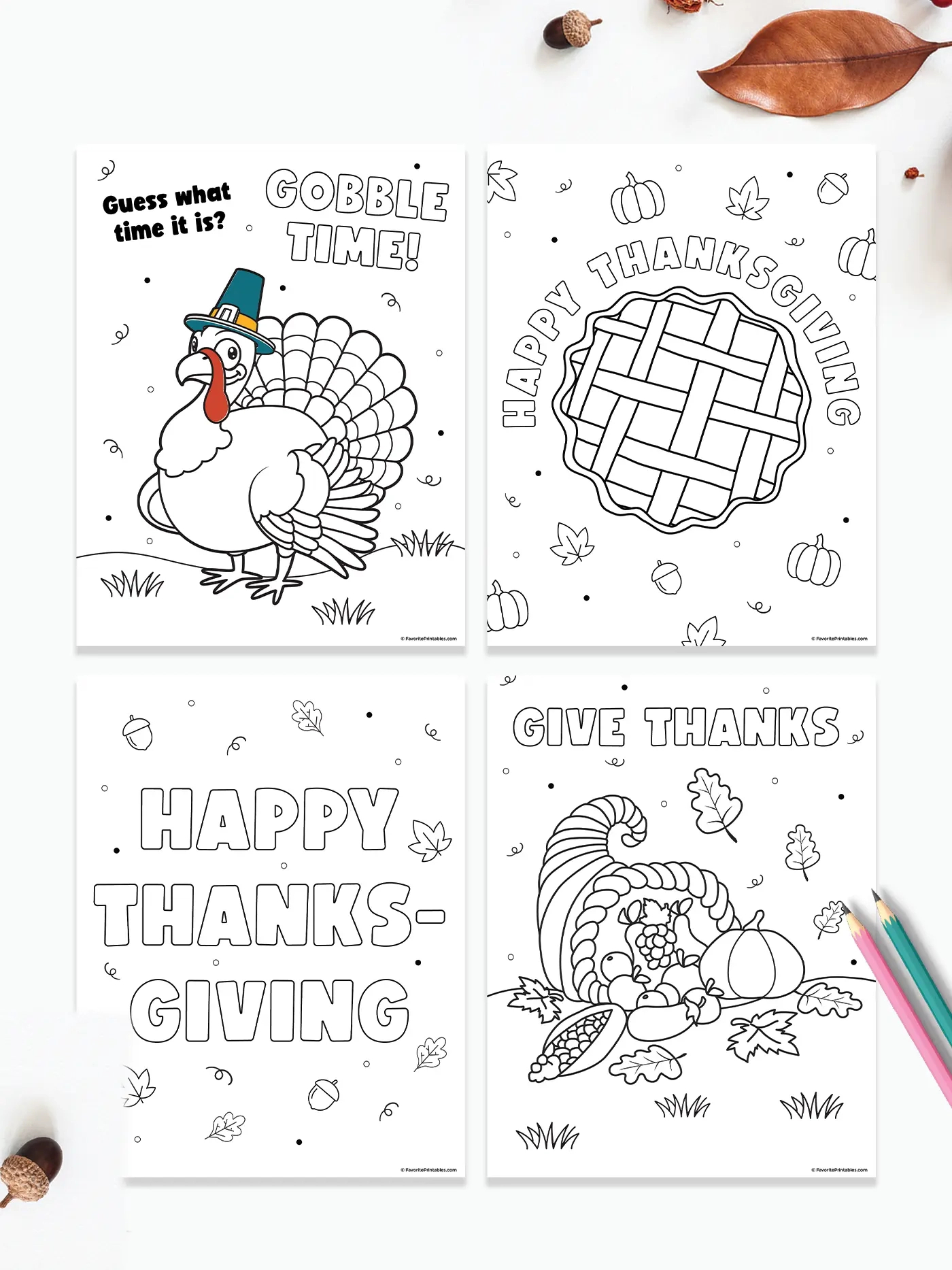 Free Printable Thanksgiving Coloring Pages - Favorite Printables with regard to Thanksgiving Cards Printable Color