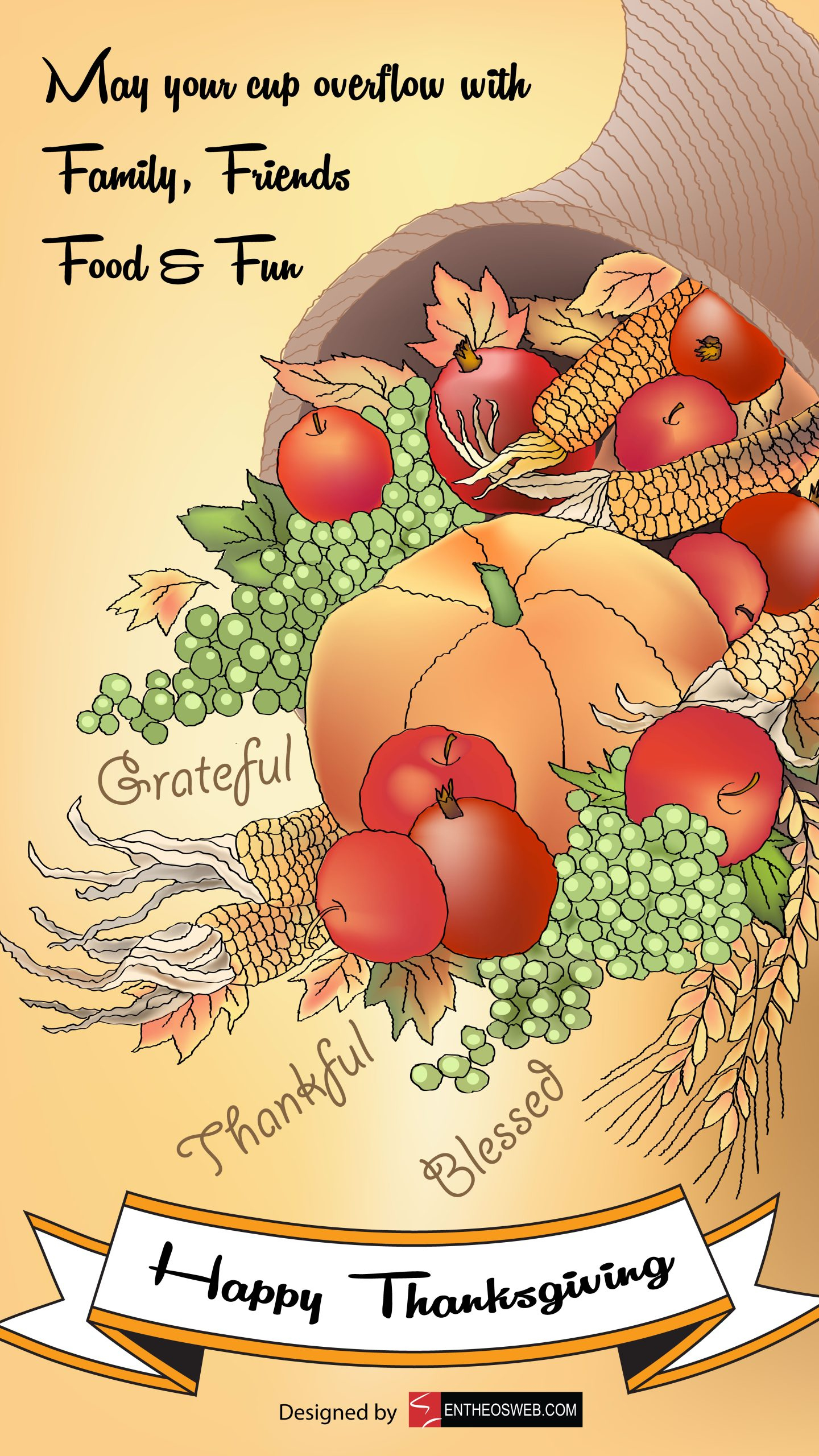 Free Thanksgiving Ecard And Social Media Graphic Design – Designed for Thanksgiving Email Cards Funny