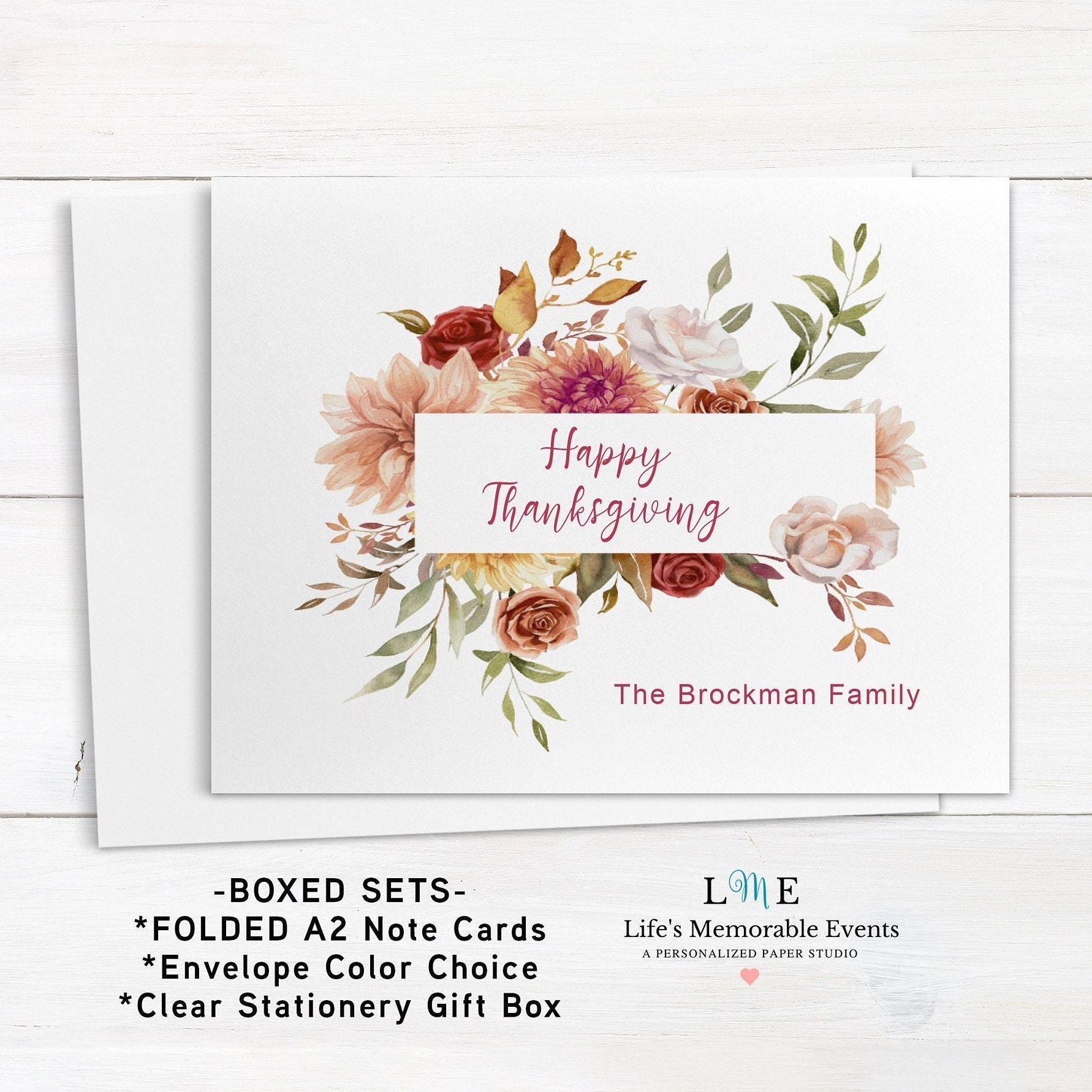 Happy Thanksgiving Cards, Watercolor Personalized Thanksgiving with regard to Personalized Thanksgiving Cards