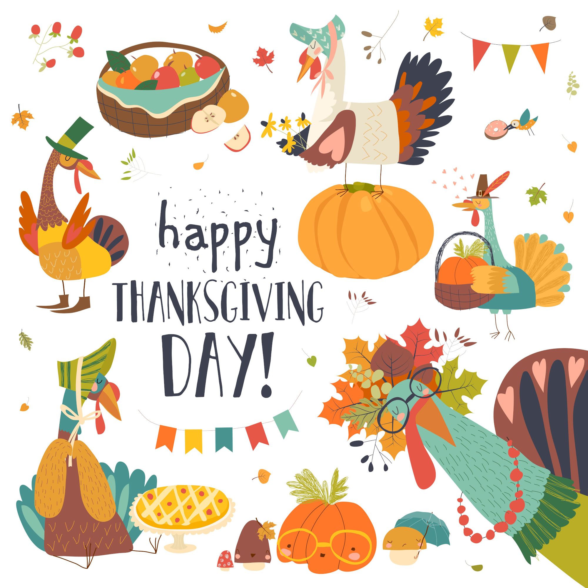 Happy Thanksgiving in Thanksgiving Email Cards