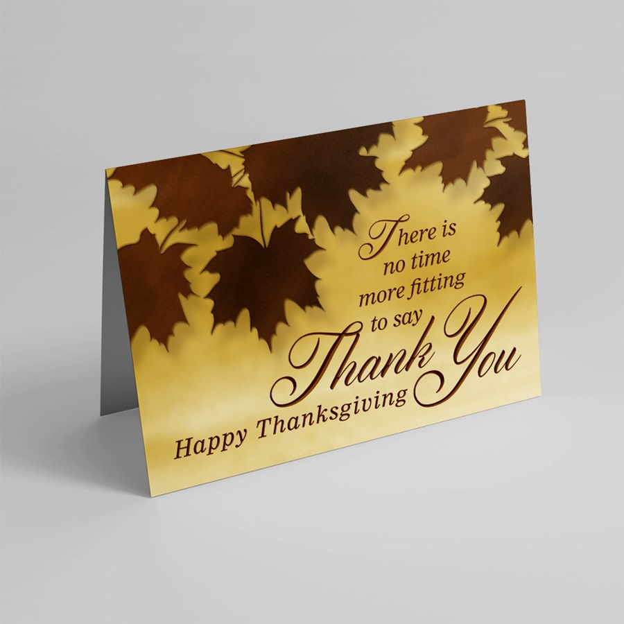 Happy Thanksgiving Thank You - Thanksgiving Greeting Cards for Thanksgiving Thank You Cards