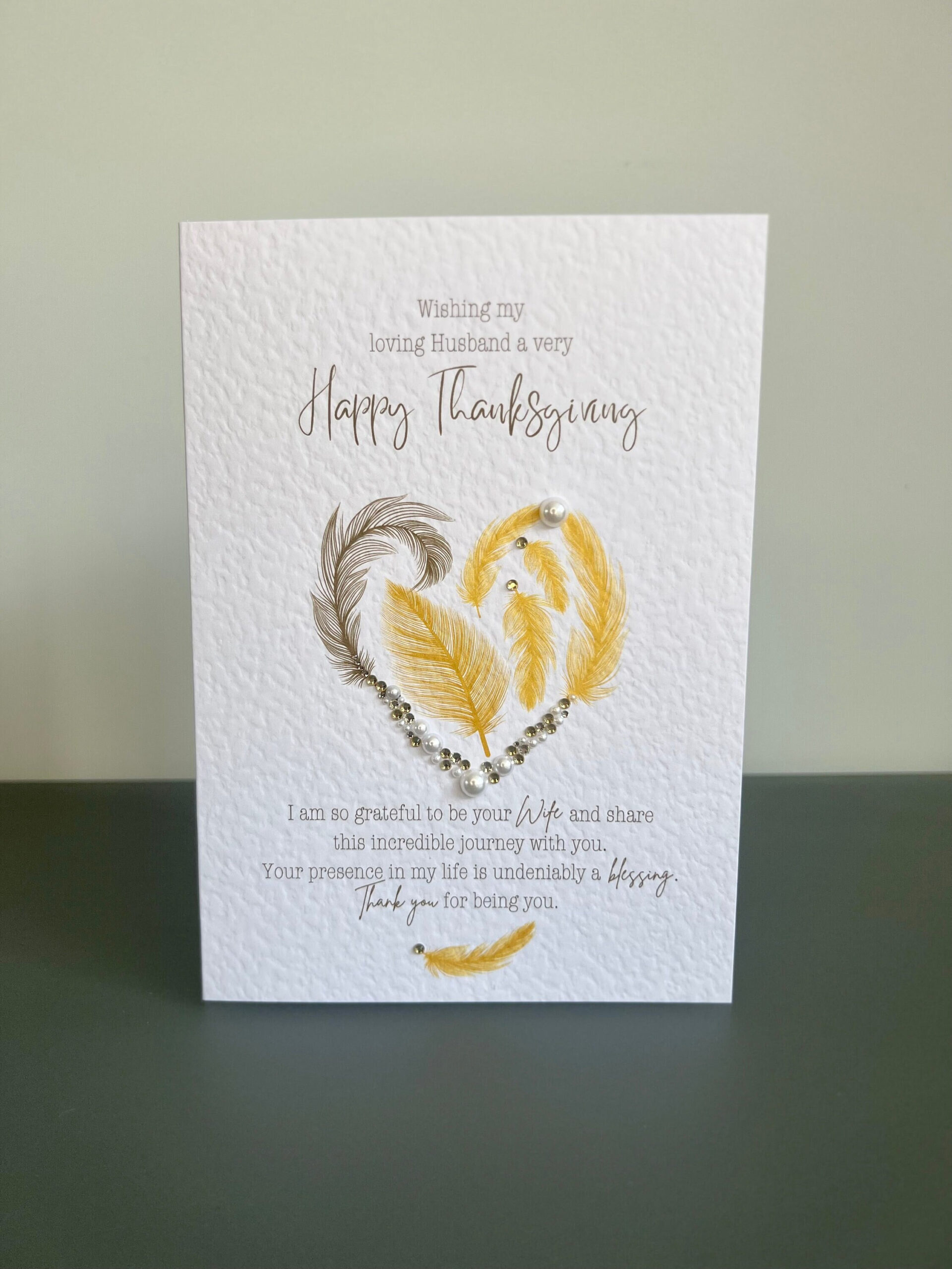 Husband Thanksgiving Card, Husband Happy Thanksgiving Card, Unique intended for Thanksgiving Cards To Husband