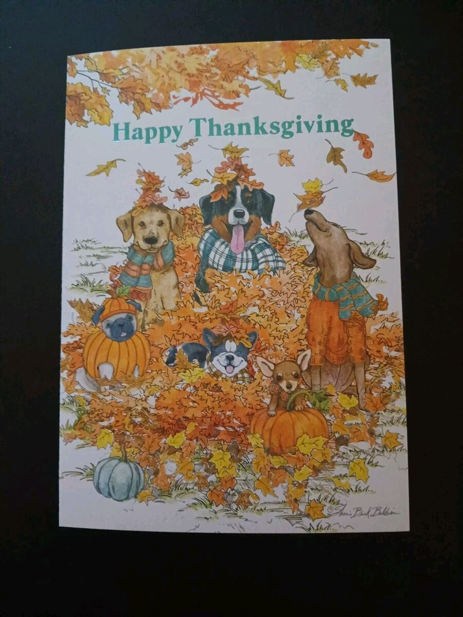 Leanin &amp;#039;Tree Thanksgiving Greeting Greeting Cards For Sale | Ebay with regard to Leanin Tree Thanksgiving Cards