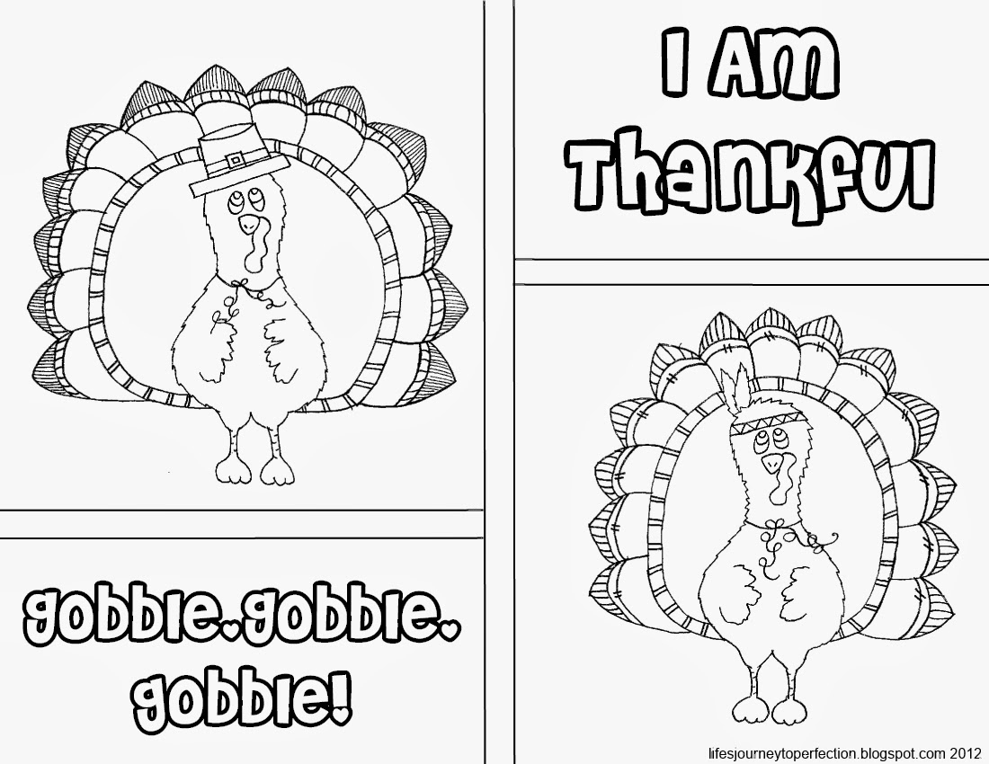 Life&amp;#039;S Journey To Perfection: Thanksgiving Printables: Color Page in Thanksgiving Day Cards To Color