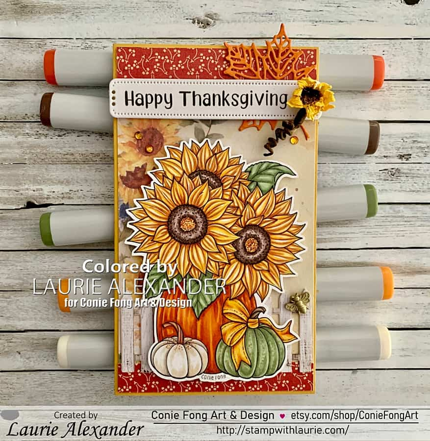 My Sunflower Thanksgiving Card - Stamp With Laurie regarding Stampin Up Thanksgiving Cards Ideas