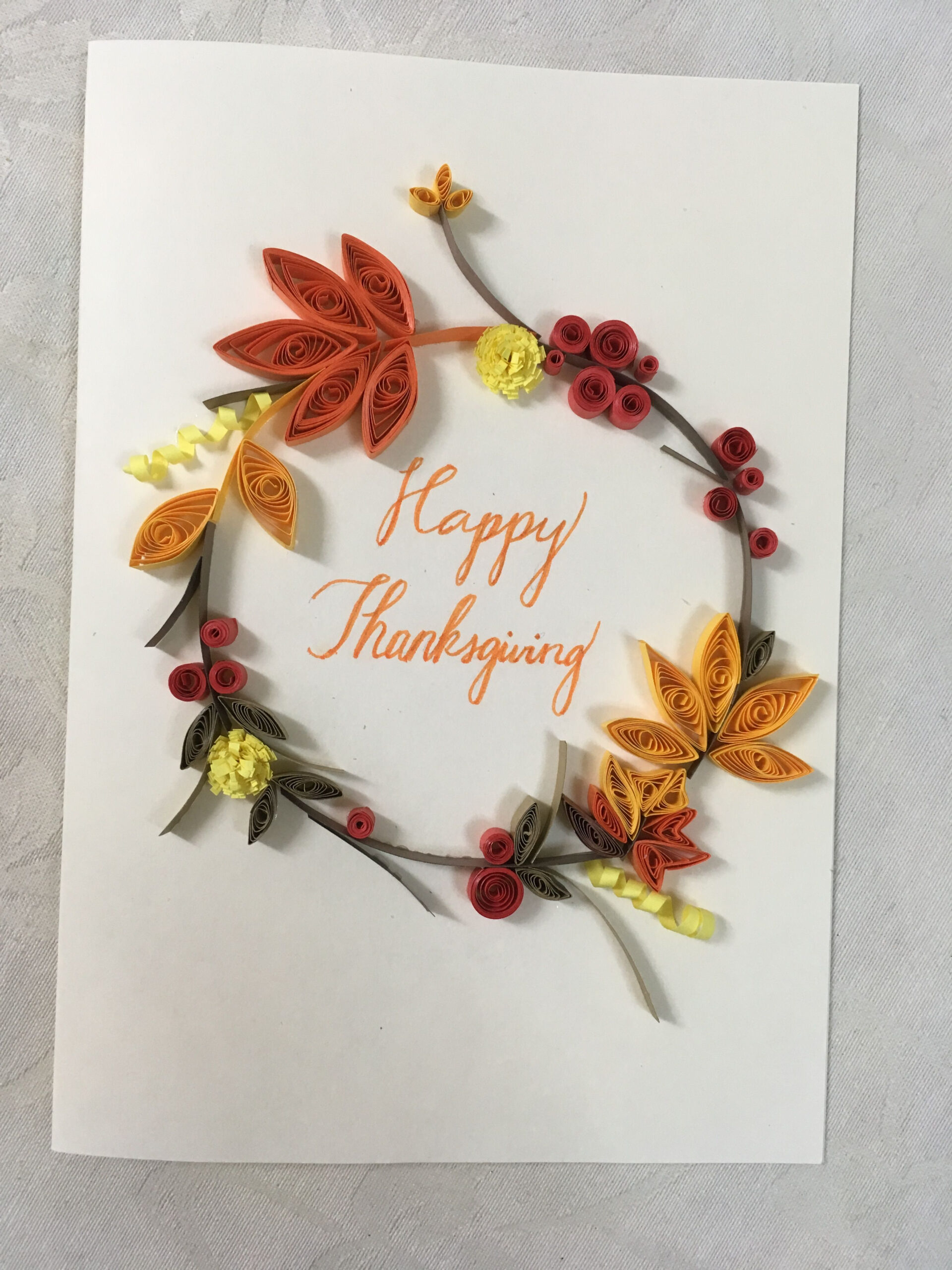 Pin Page pertaining to Quilling Thanksgiving Cards