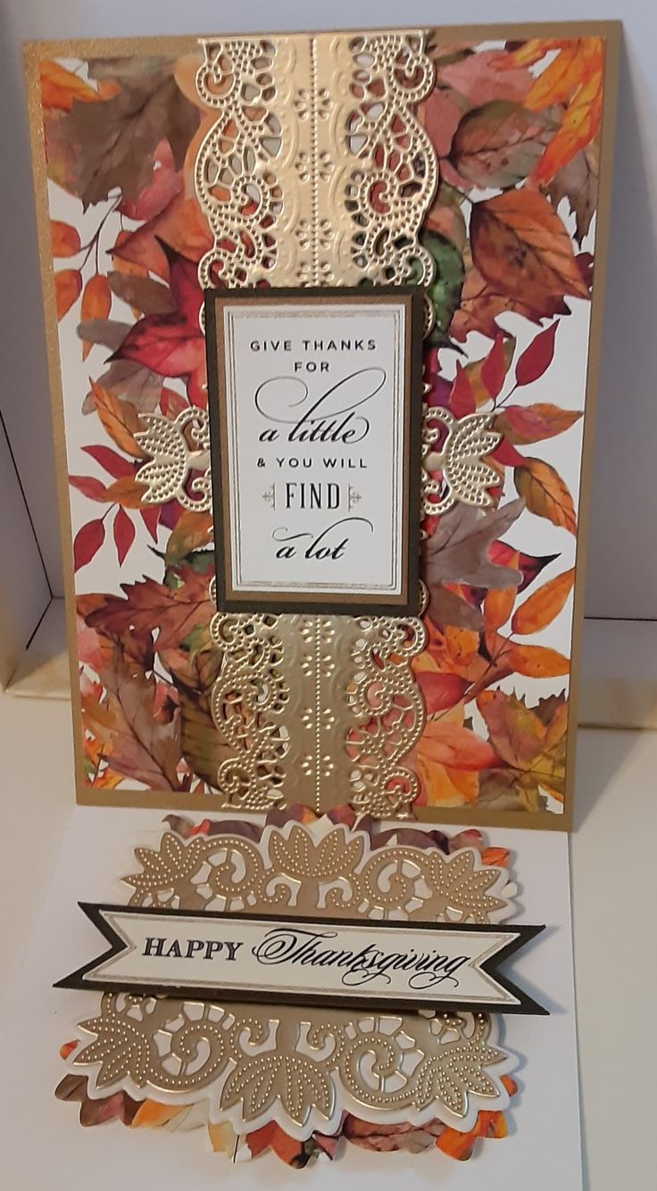 Pin Page within Anna Griffin Thanksgiving Cards