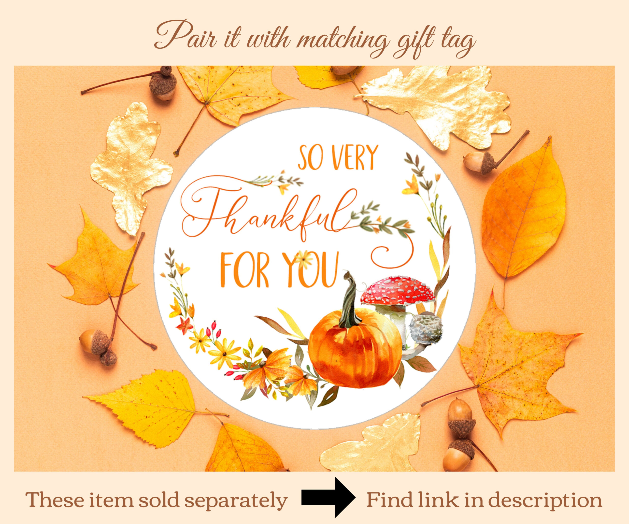 Printable Thankful For You Thanksgiving Card. Instant Digital throughout Thankful For You Thanksgiving Cards