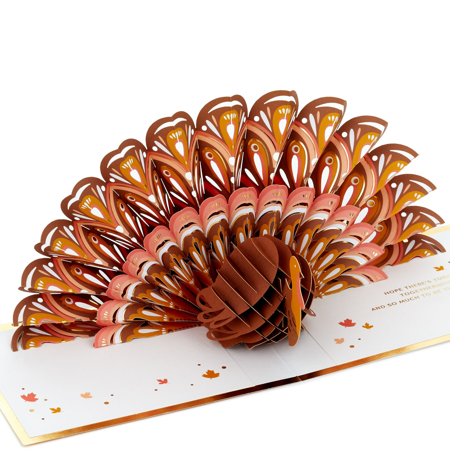 So Thankful Turkey Pop-Up Thanksgiving Card - Hallmark regarding Hallmark Pop Up Thanksgiving Cards