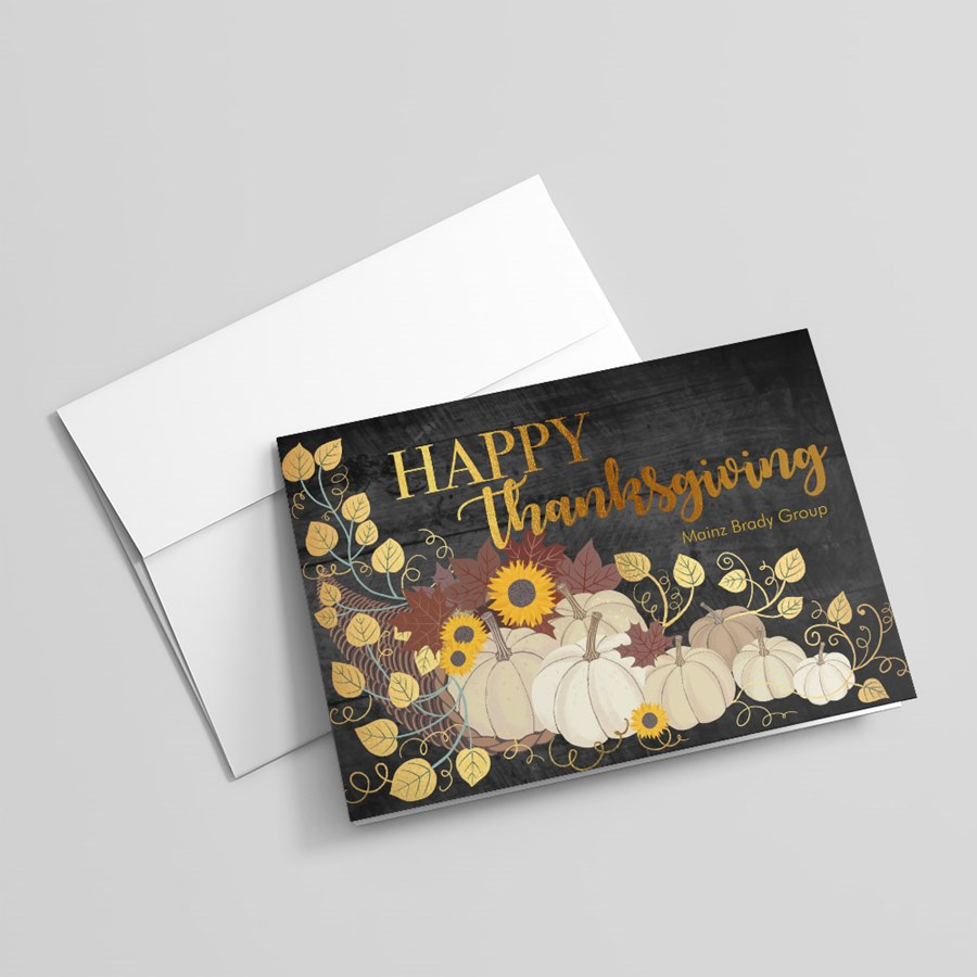 Sunflowertrailscardsdirect within Black Thanksgiving Cards