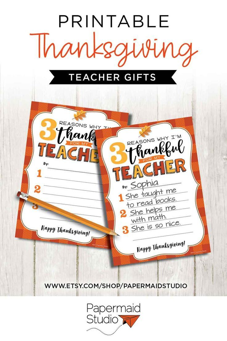 Teacher Thanksgiving Card Diy - Teacher Fill-In-The-Blank Thank for Thanksgiving Cards Teacher