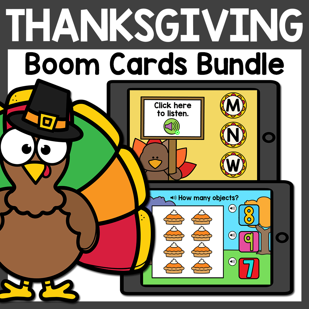 Thanksgiving Boom Cards Bundle | November Boom Cards Distance with regard to Thanksgiving Boom Cards