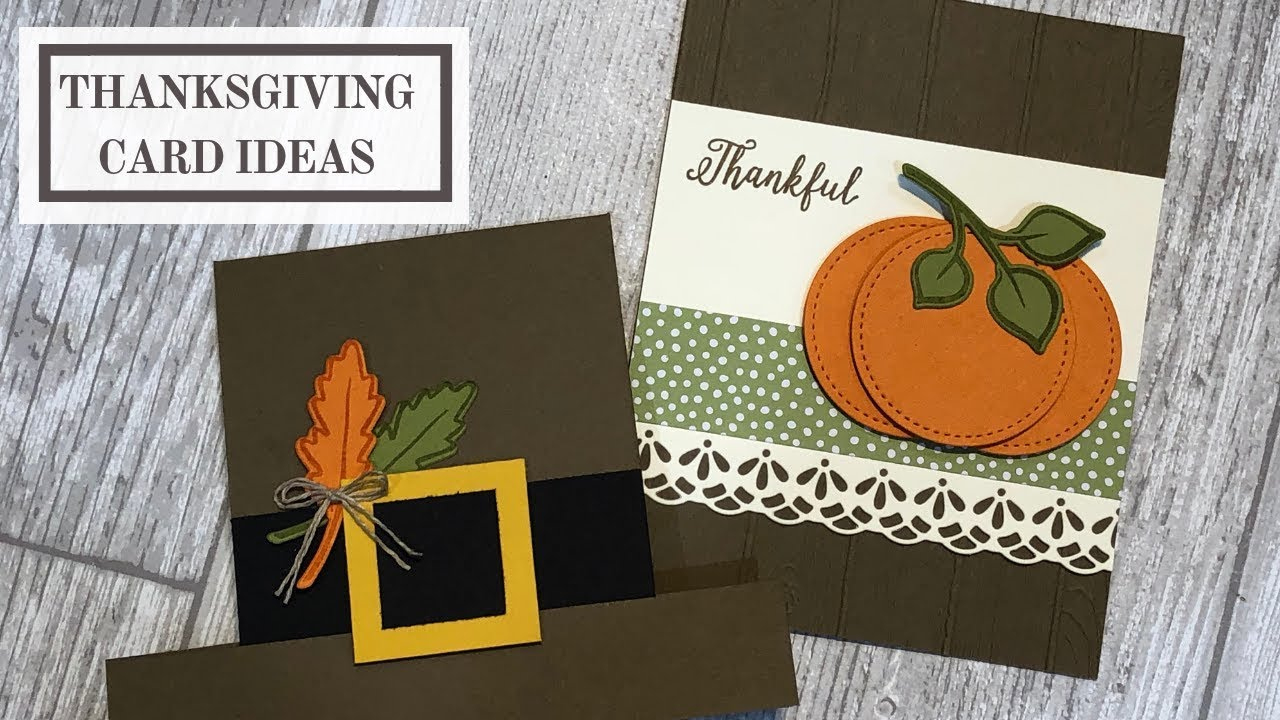 Thanksgiving Card Ideas for Handmade Thanksgiving Cards Ideas