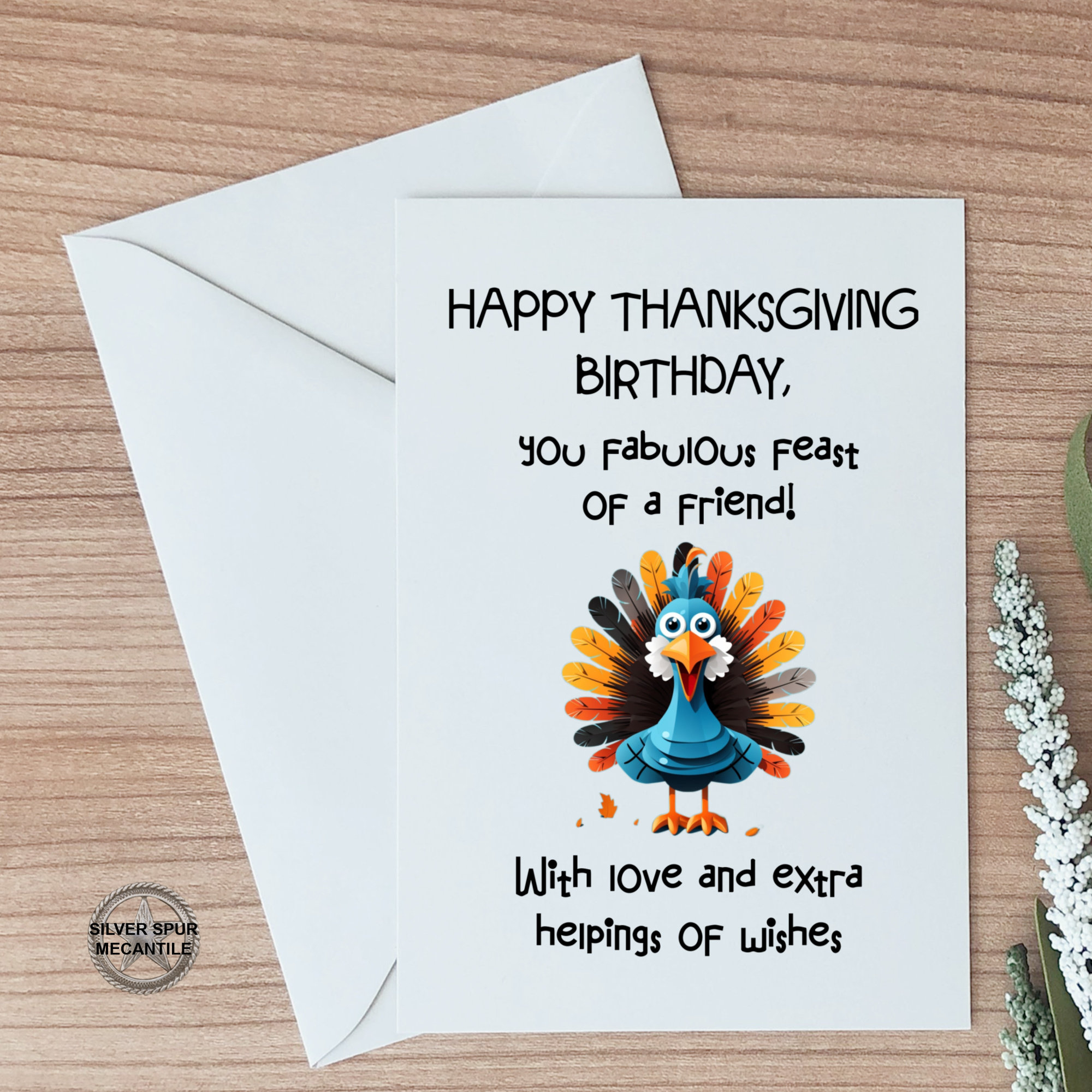 Thanksgiving Card, November Birthday Card, Thanksgiving Birthday regarding Birthday on Thanksgiving Cards