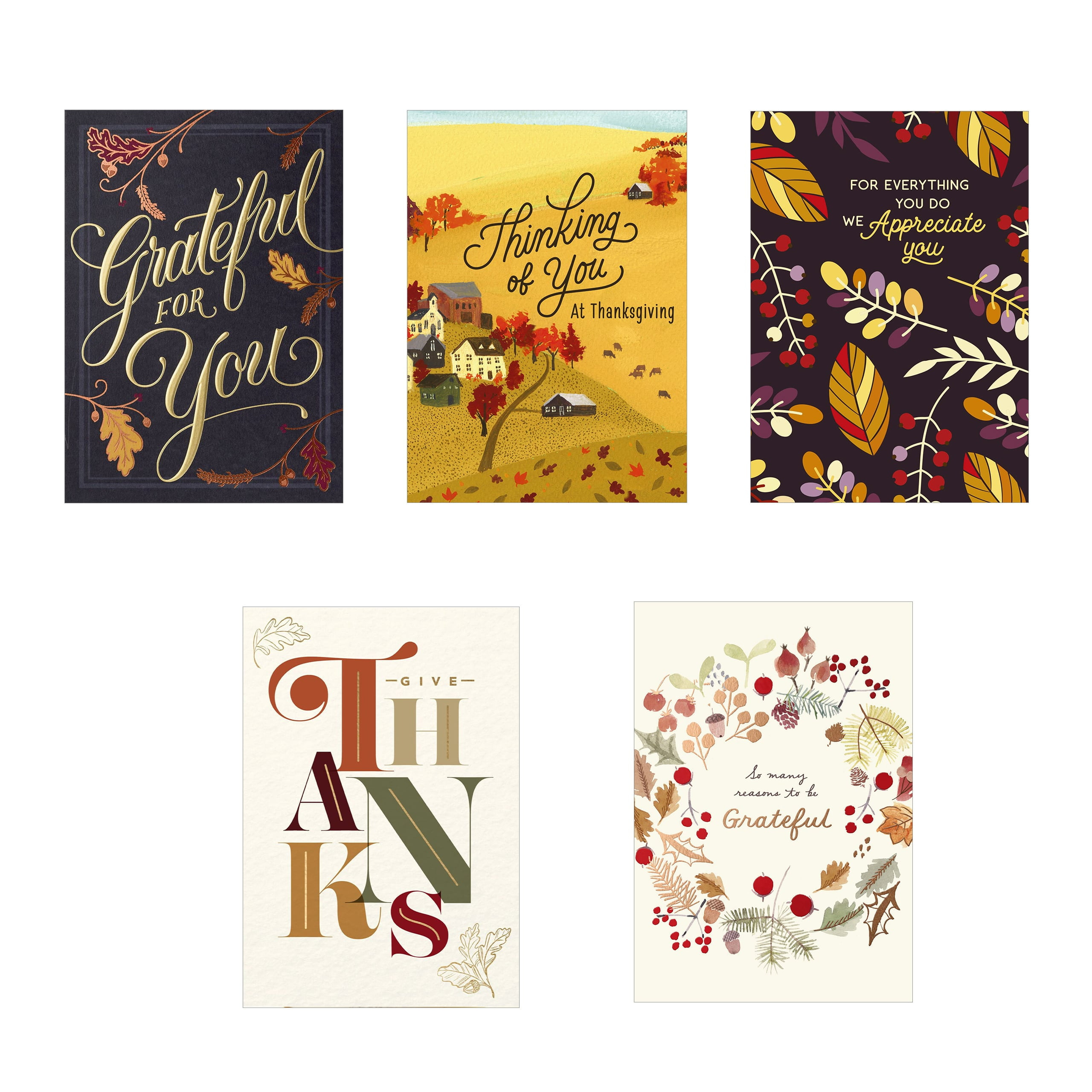 Thanksgiving Card Packs pertaining to Bulk Thanksgiving Day Cards