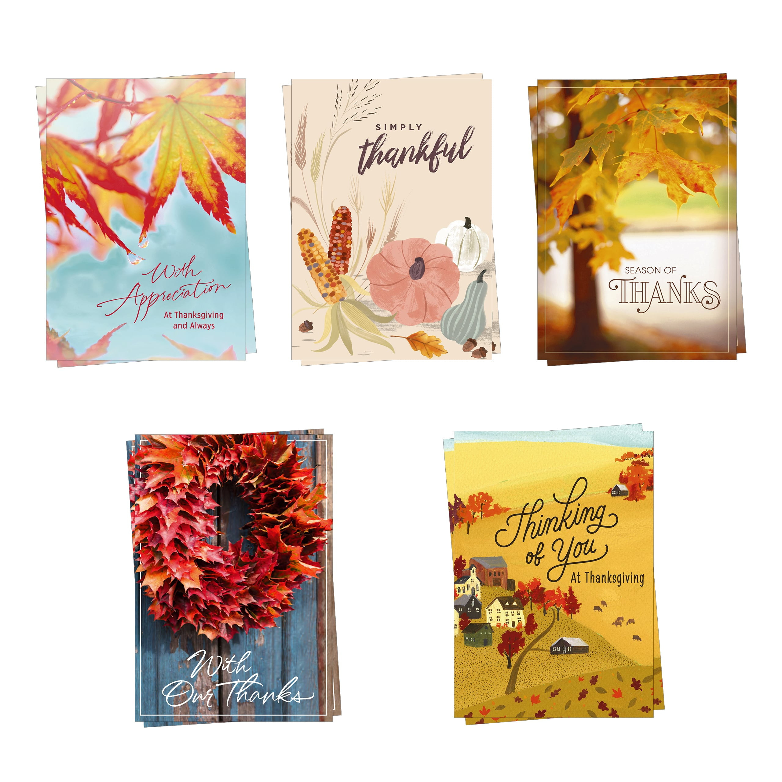 Thanksgiving Card Packs regarding Bulk Thanksgiving Day Cards