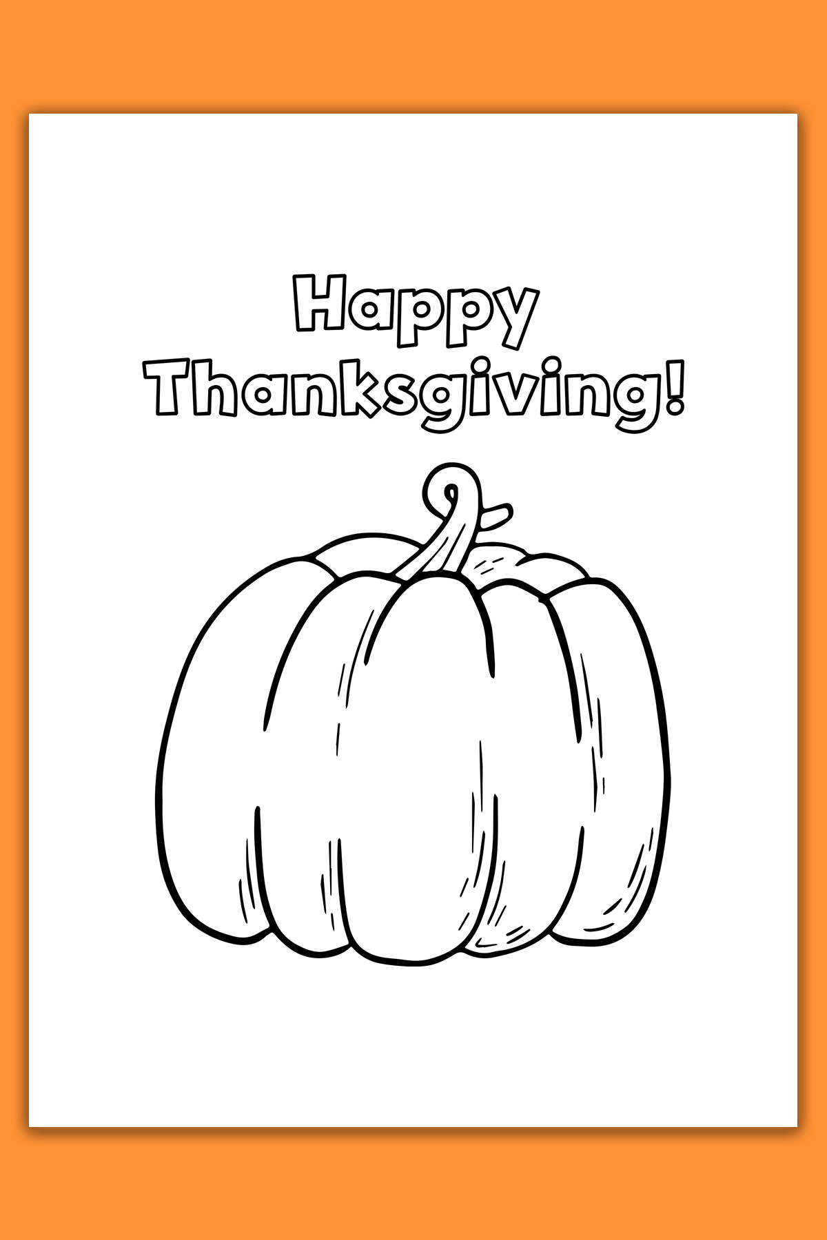 Thanksgiving Cards Coloring Pages - 10 Free Cards Included for Thanksgiving Cards Coloring Pages