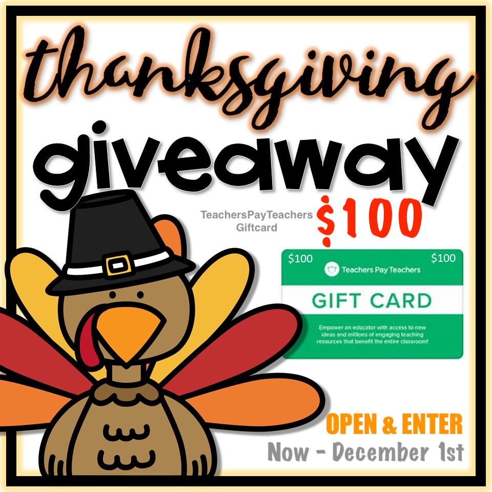 Thanksgiving Giveaway Enter To Win $100 Gift Card inside Thanksgiving Gift Cards Giveaway