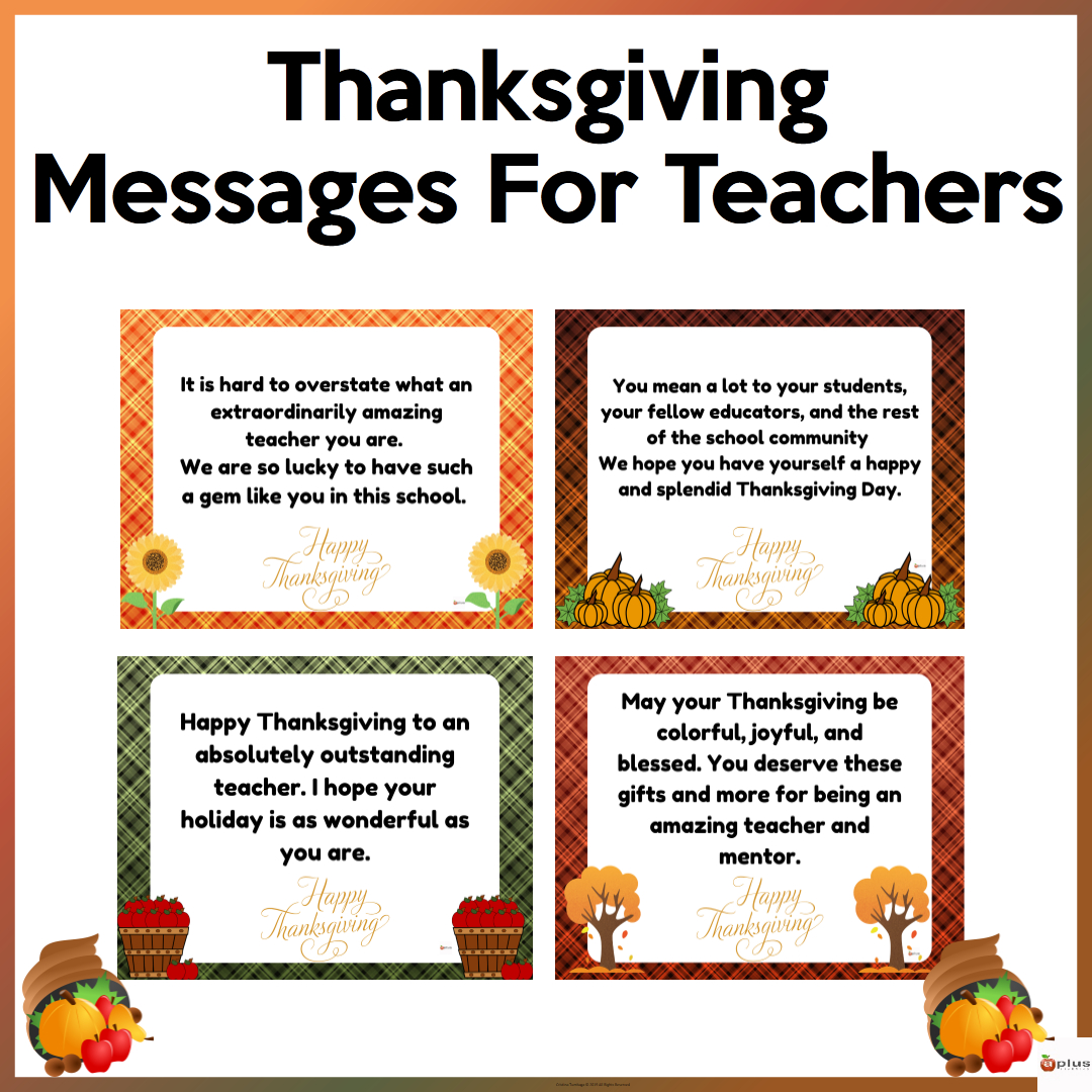 Thanksgiving Messages For Teachers regarding Thanksgiving Cards Messages For Teacher