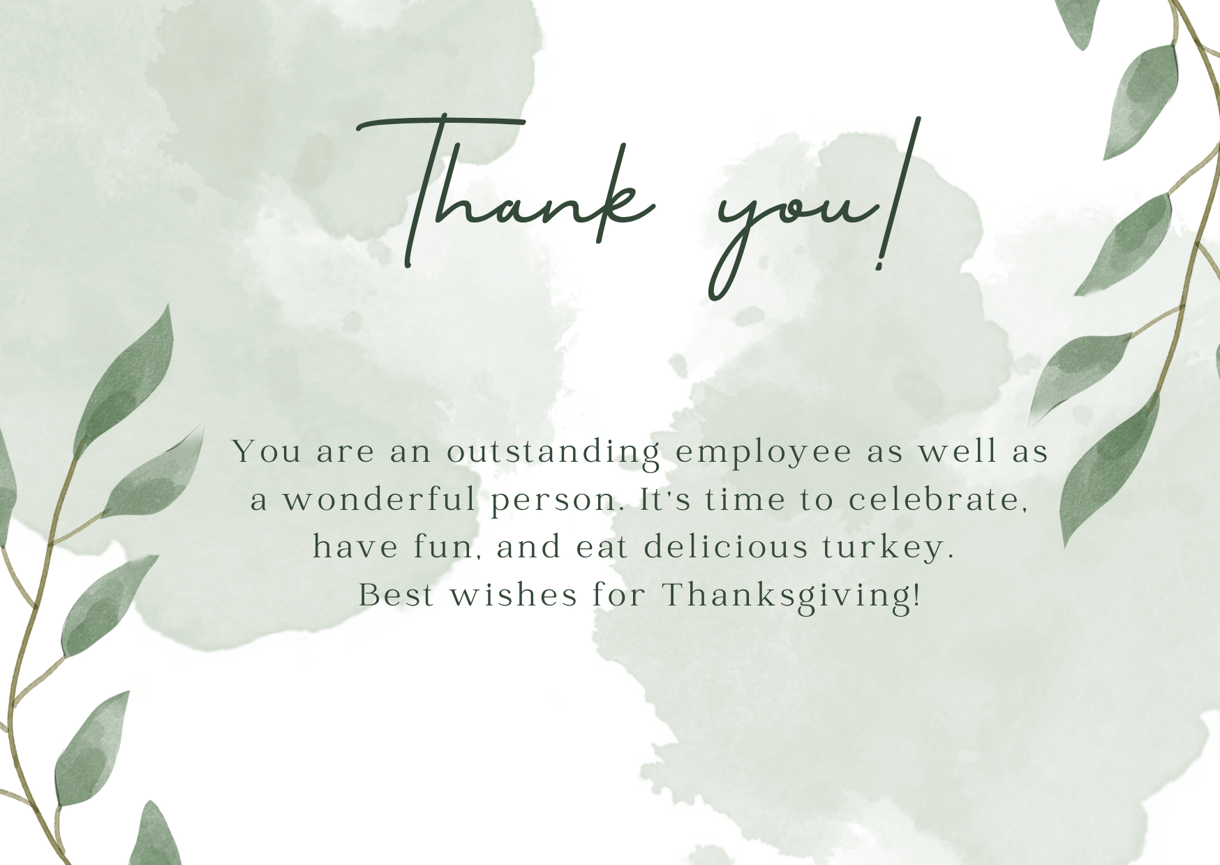 Thanksgiving Messages &amp;amp; Wishes For Employees In 2022 - Traicie in Thanksgiving Cards Messages For Employees