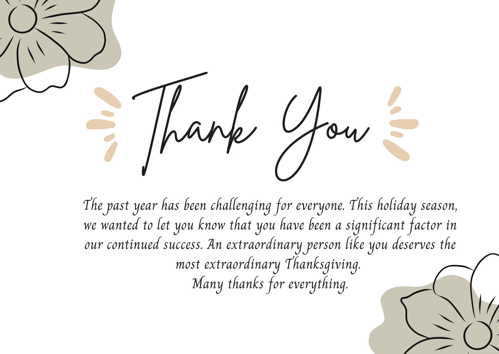 Thanksgiving Messages &amp;amp; Wishes For Employees In 2022 - Traicie with Thanksgiving Cards Messages For Employees