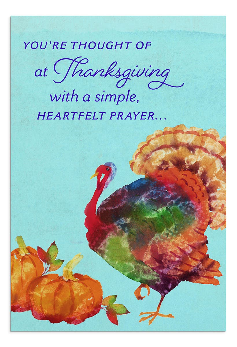 Thanksgiving - Prayers - 12 Boxed Cards inside Thanksgiving Cards Boxed