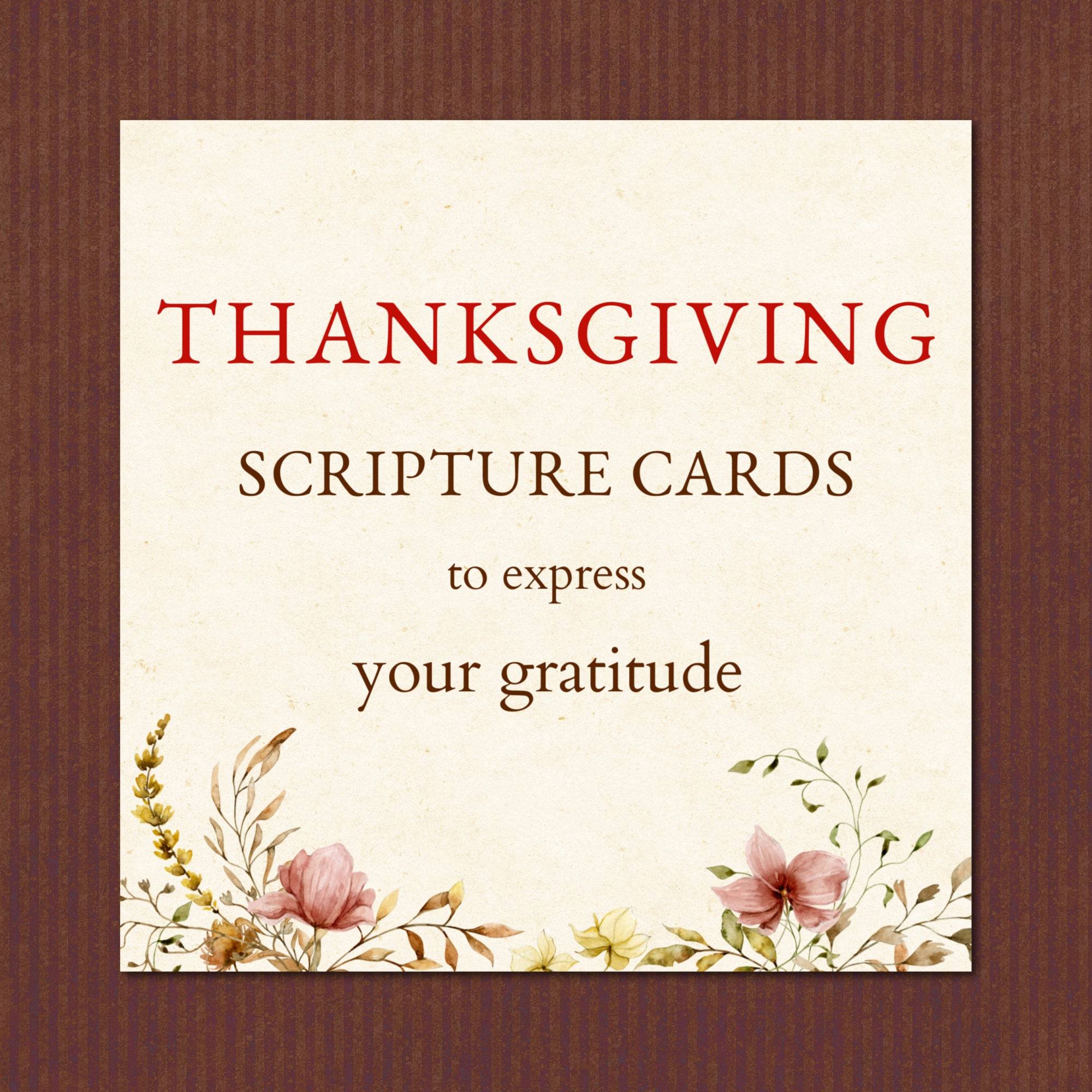 Thanksgiving Scripture Cards Printable, Thanksgiving Bible Verse in Thanksgiving Cards Verses For Business