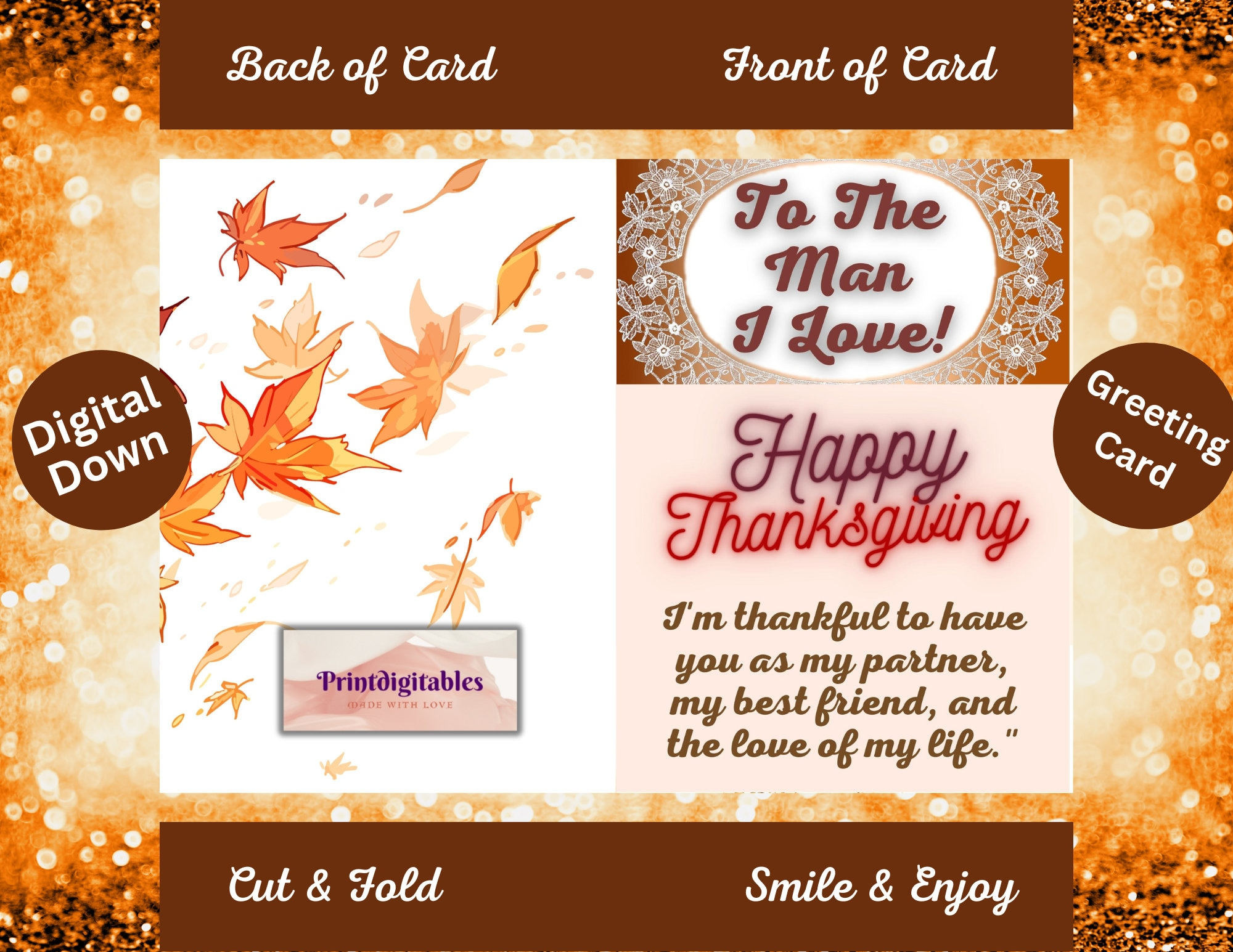 Thanksgiving Wishes For The Man I Love, Loving Thanksgiving Wishes in Thanksgiving Cards To Boyfriend