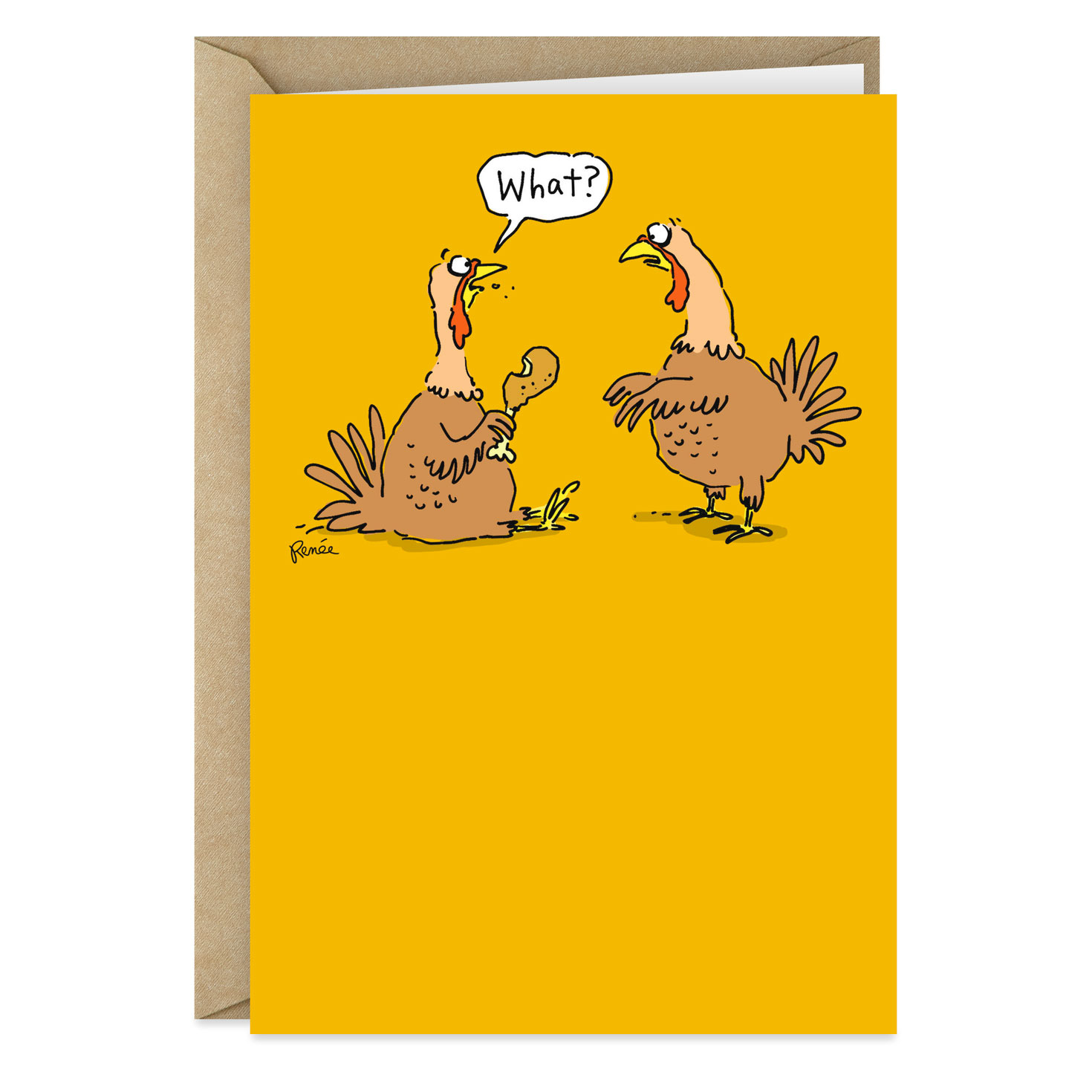 Two Turkeys Surprise Funny Thanksgiving Card - Greeting Cards regarding Hilarious Thanksgiving Cards