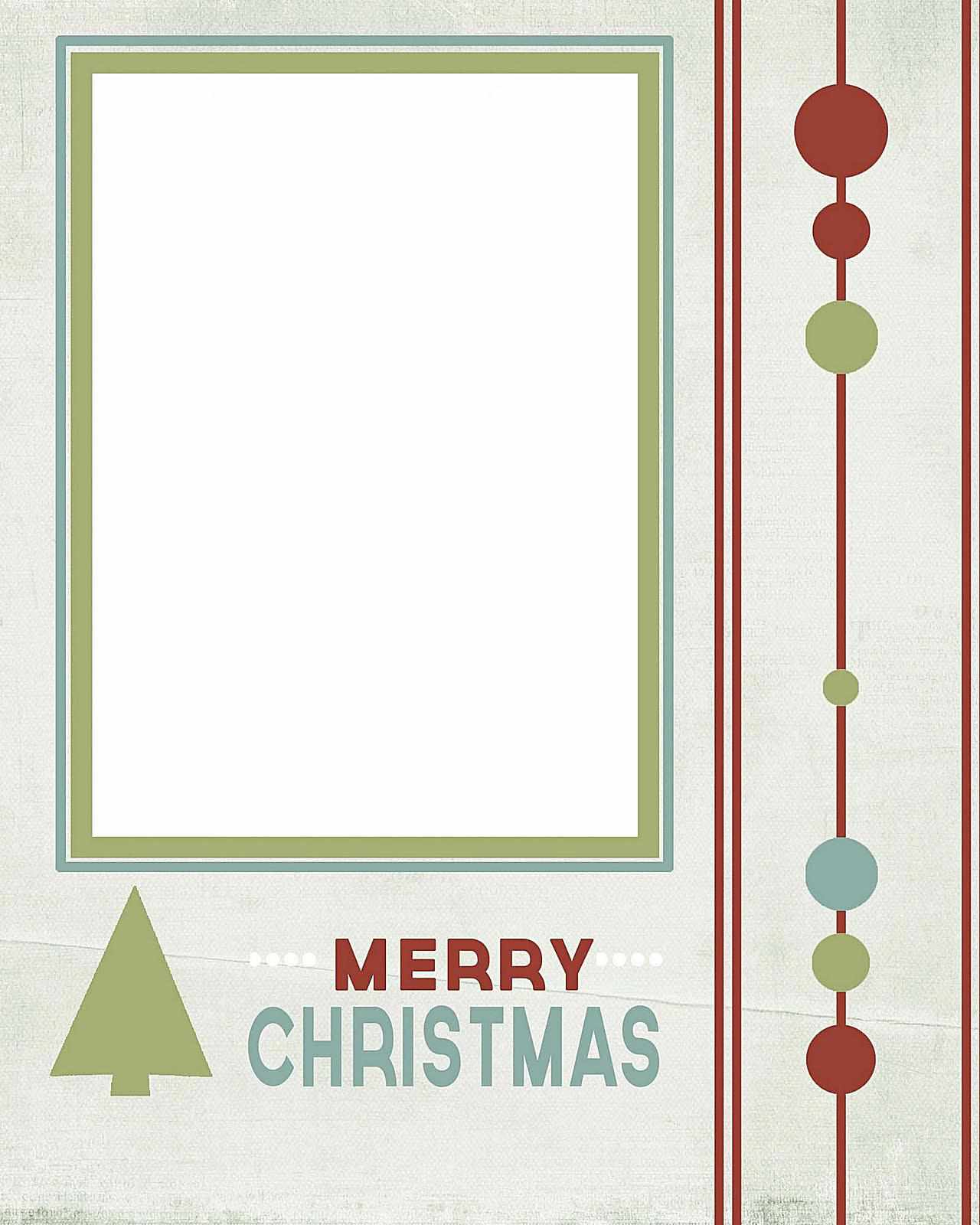 10 Free Templates For Christmas Photo Cards with regard to Free Christmas Cards Template