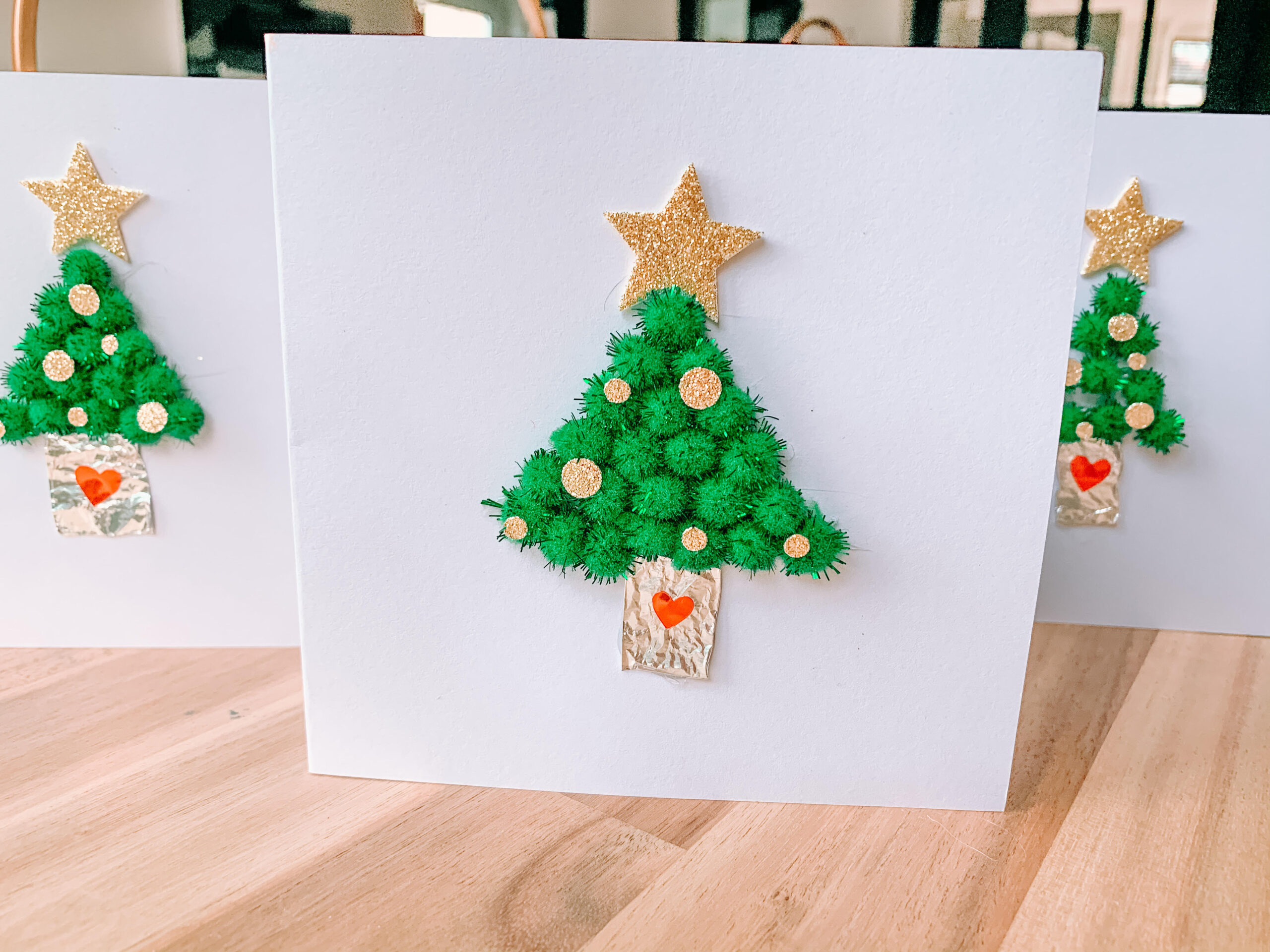 4 Easy Homemade Christmas Card Ideas (How To) regarding Make Your Own Christmas Cards