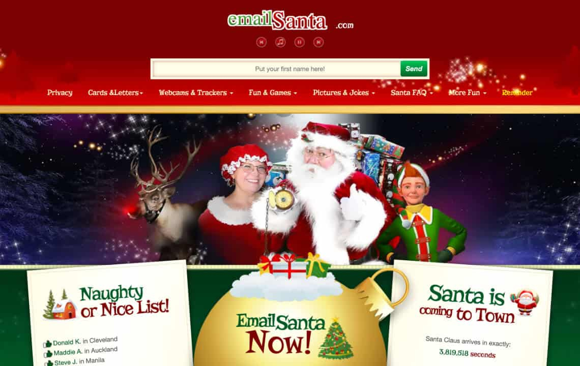 50 Best Christmas Websites Of 2024 - Priority Pixels intended for Best Christmas Cards Websites