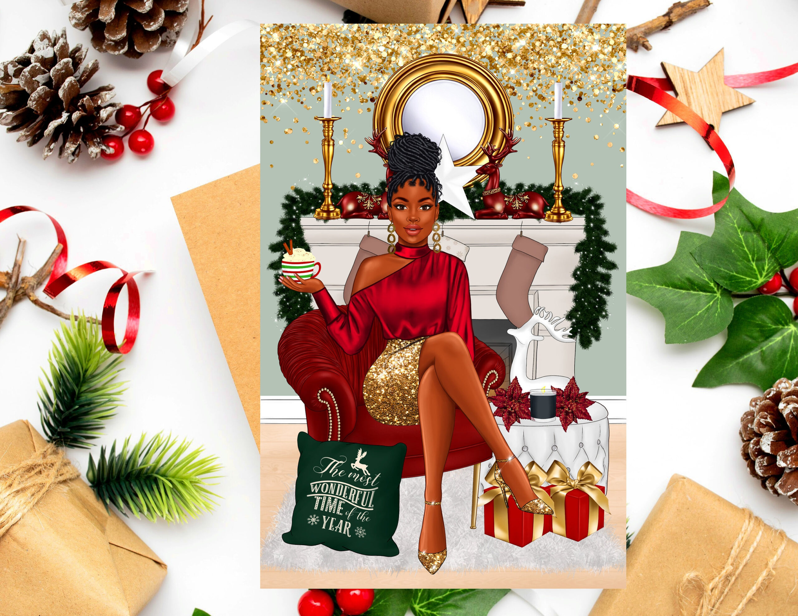 Black Christmas Cards, African American Greeting Cards, Christmas regarding African American Christmas Cards